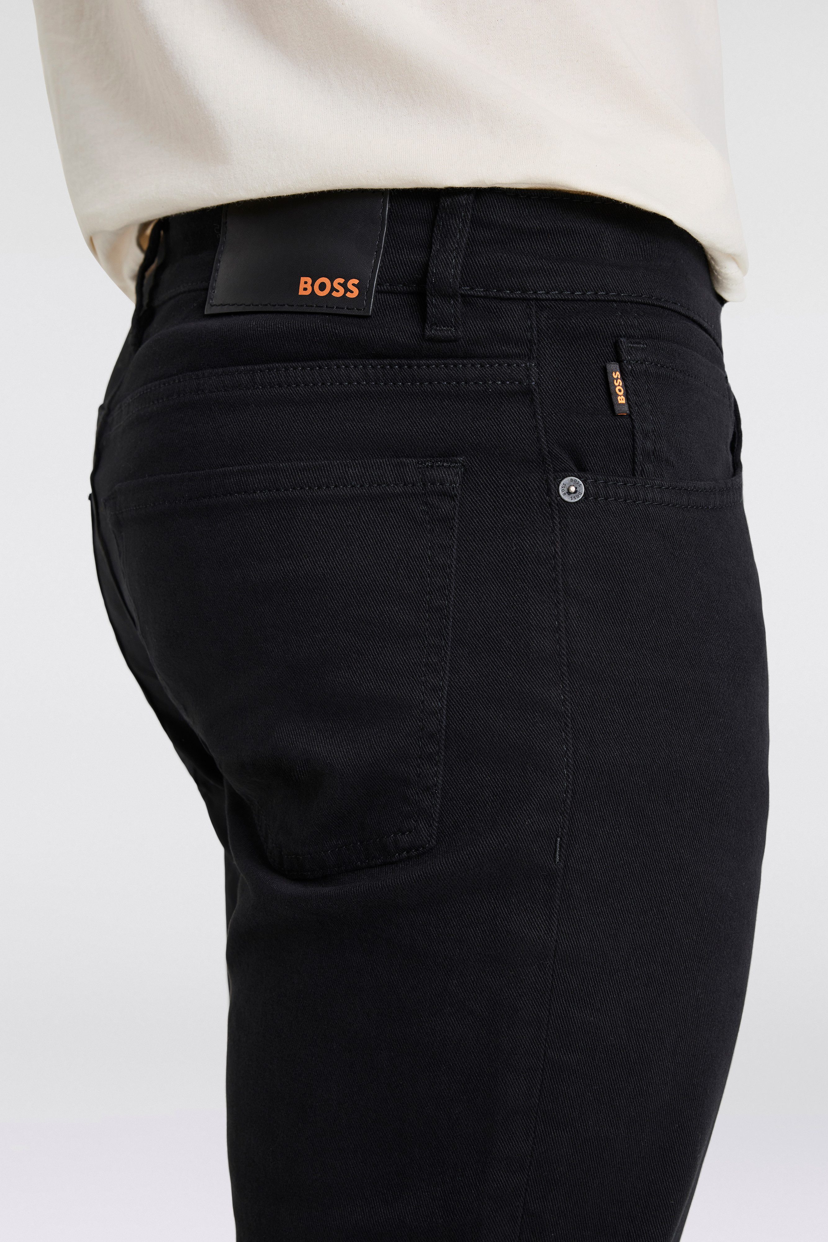BOSS ORANGE Straight-Jeans Re Maine Stretch Denim Regular Gerades Bein Mittlere Leibhöhe – Bild 5 von 5