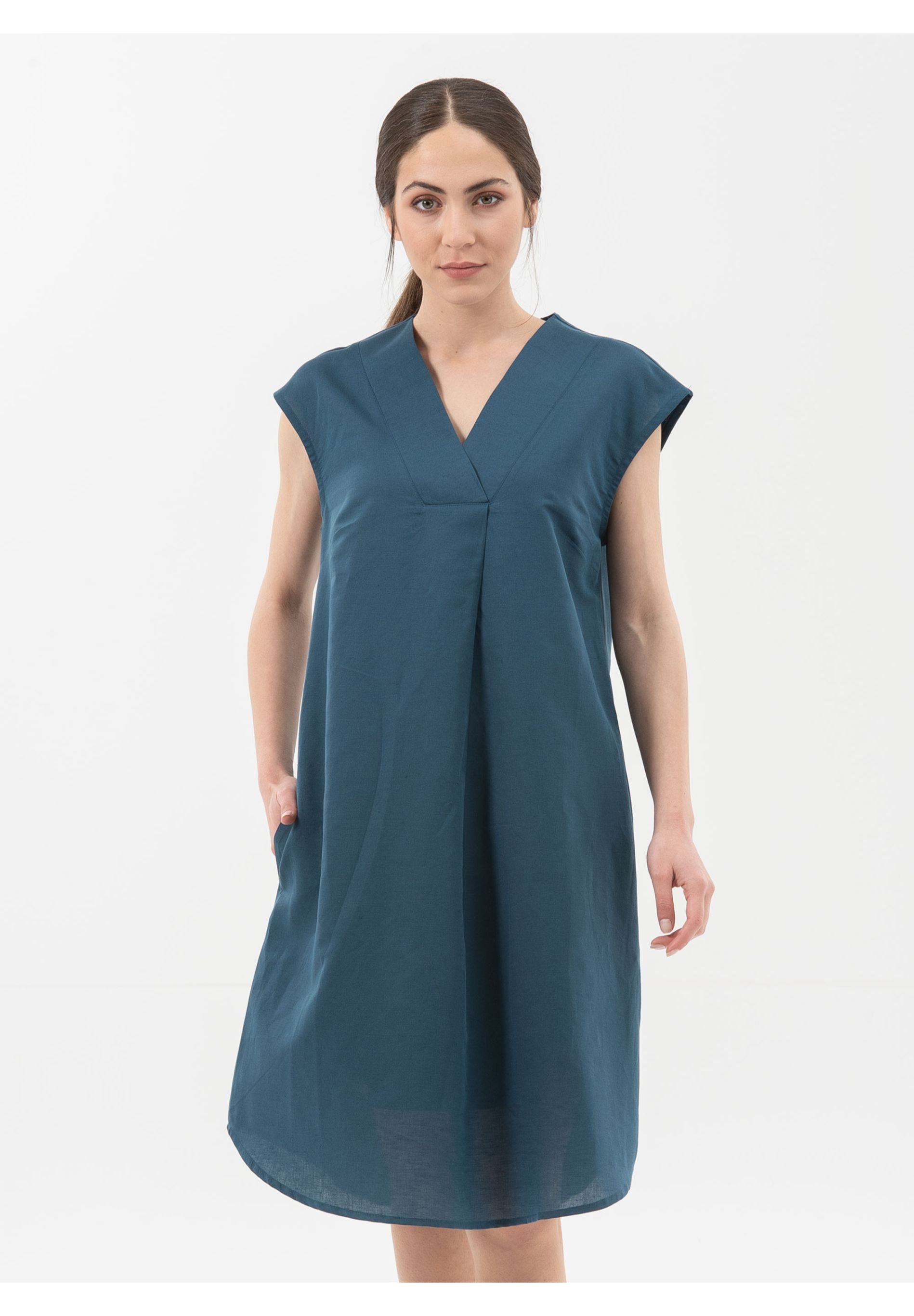 ORGANICATION Kleid & Hose Kleid aus Leinen mit Bio-Baumwolle