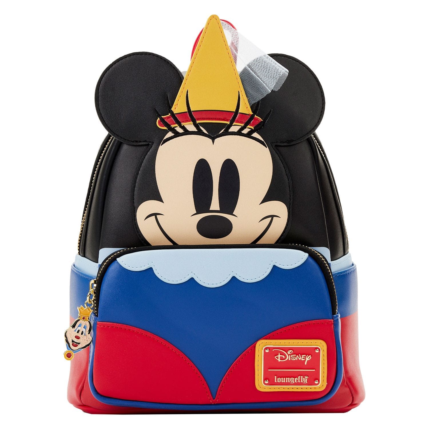 Loungefly Minirucksack Disney by Loungefly Rucksack Minnie Cosplay (1-tlg), hochwertig und detailliert