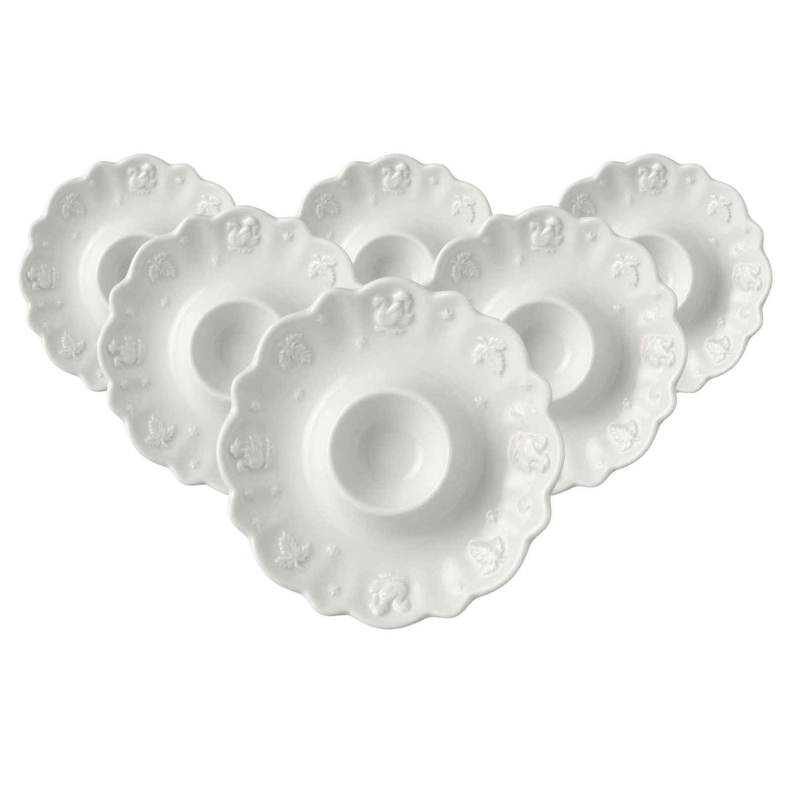 Villeroy & Boch Eierbecher Toy's Delight Royal Classic Eierbecher ø 11,5 cm, (6er Set, 6-tlg., 6x Eierbecher)