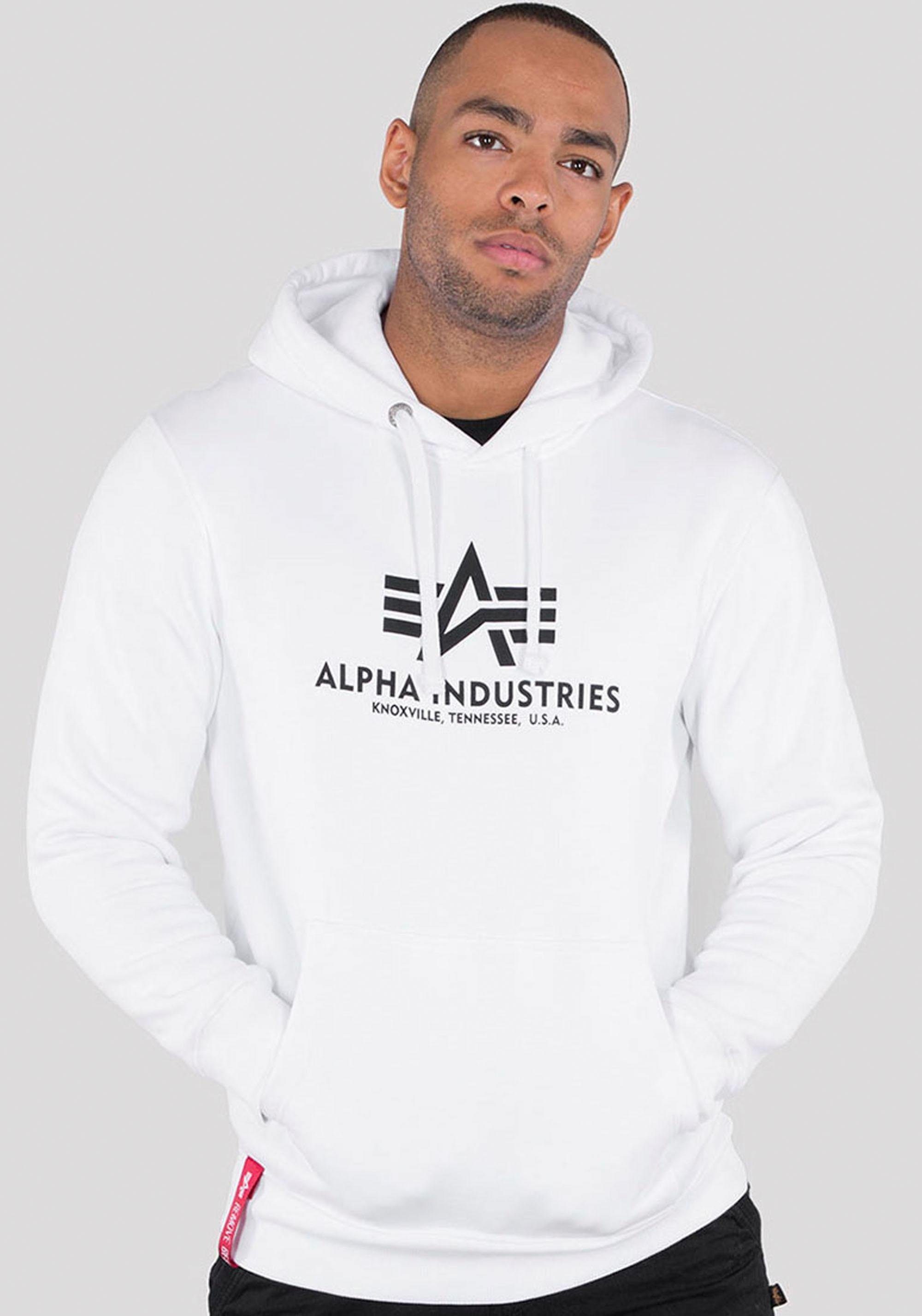Alpha Industries Kapuzensweatshirt Basic Hoody Baumwollmischung, regular fi günstig online kaufen