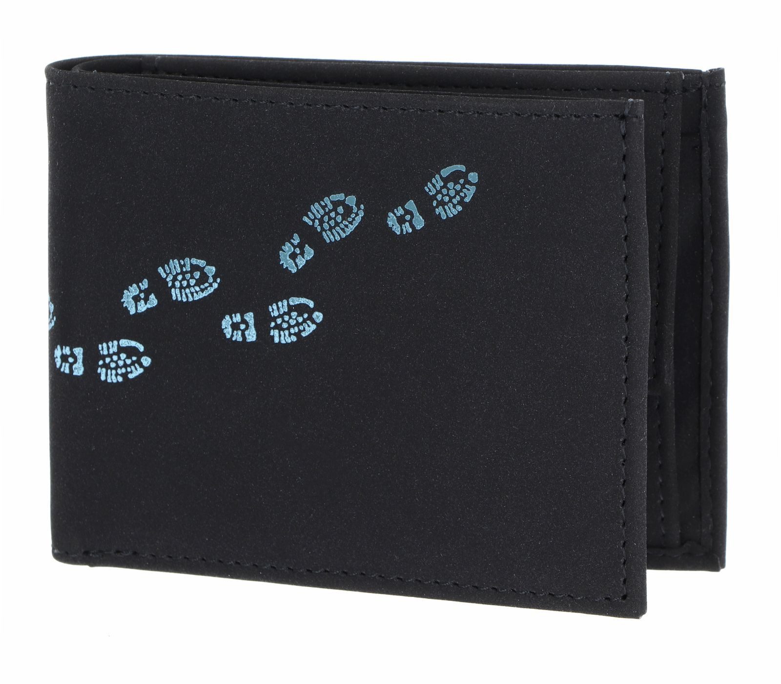 Footsteps 2.0 Print Cyan Black