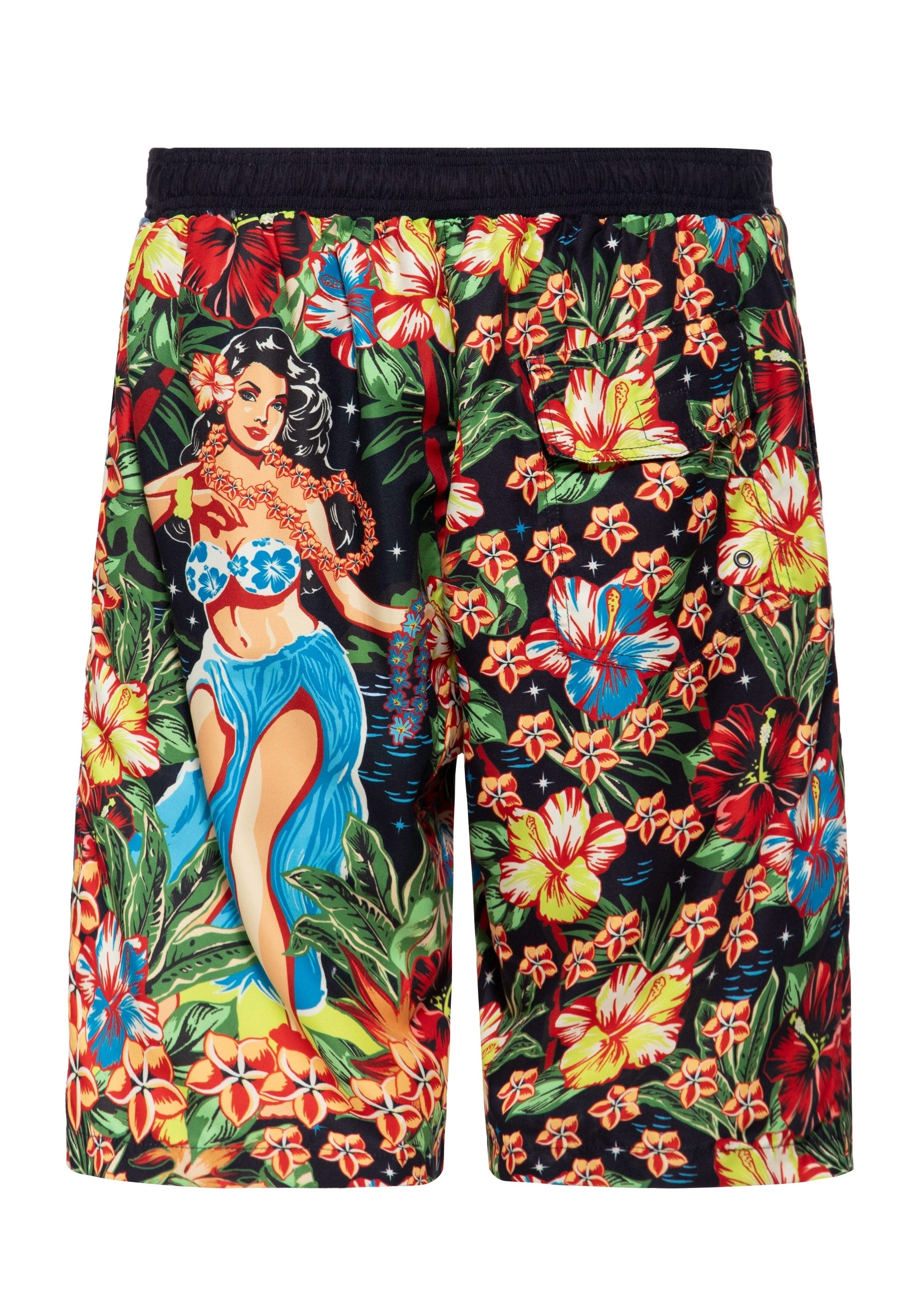 KingKerosin Badeshorts Hula Girl Im hawaiianischen günstig online kaufen
