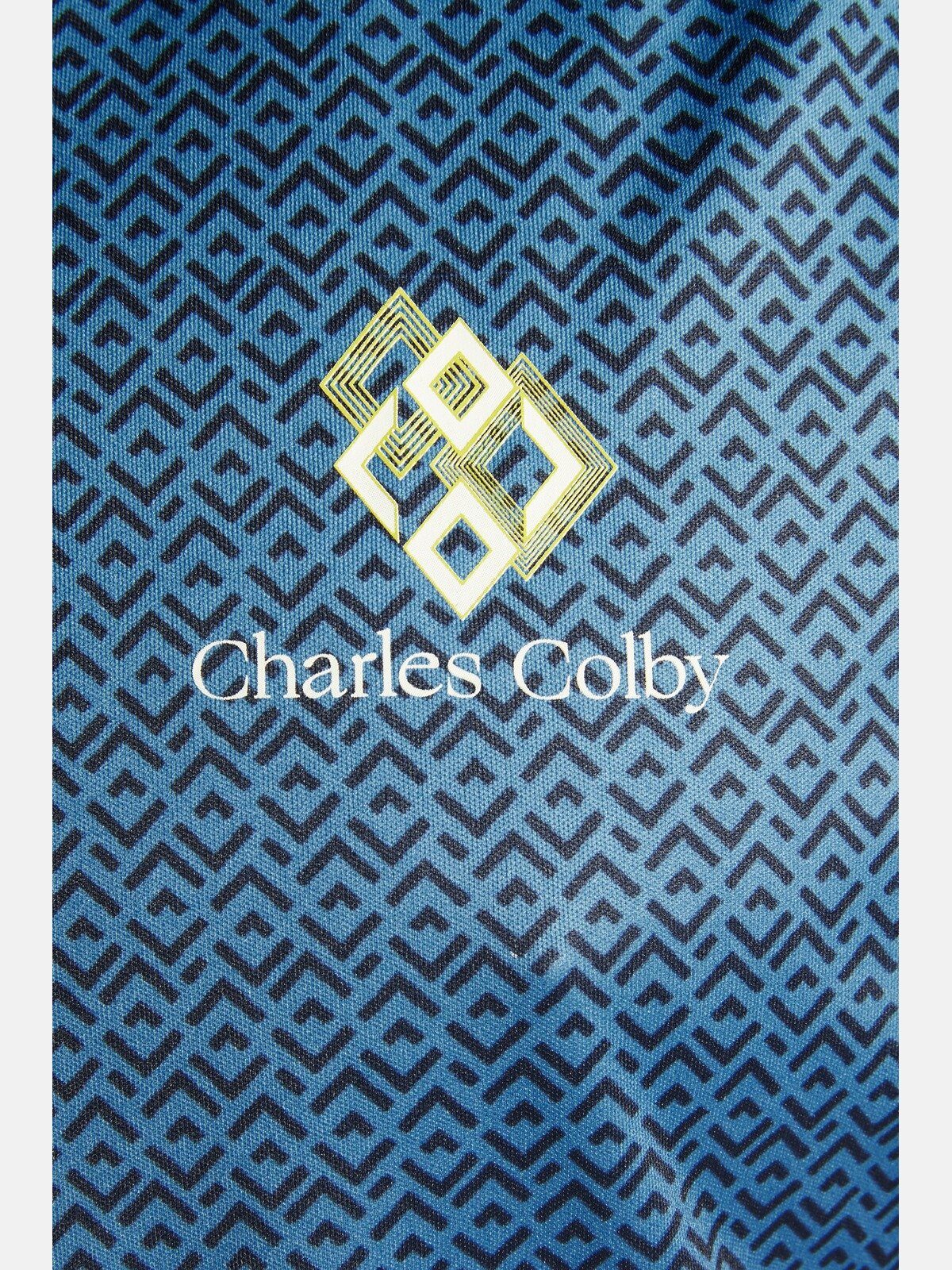 Farbverlauf Poloshirt BRICCS mit Charles EARL Colby