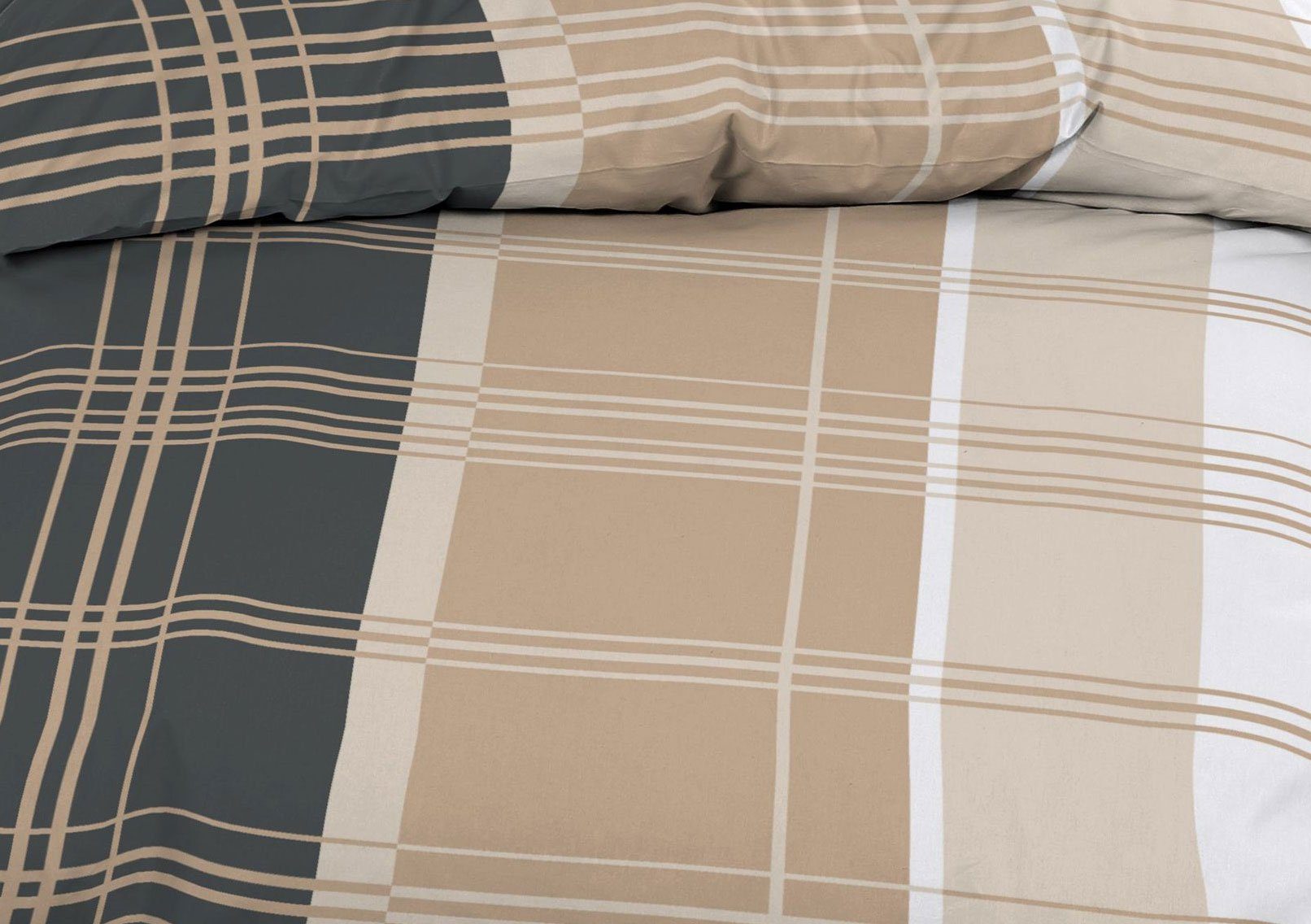 Casa Colori Bettwäsche Biber 135x200 cm günstig online kaufen