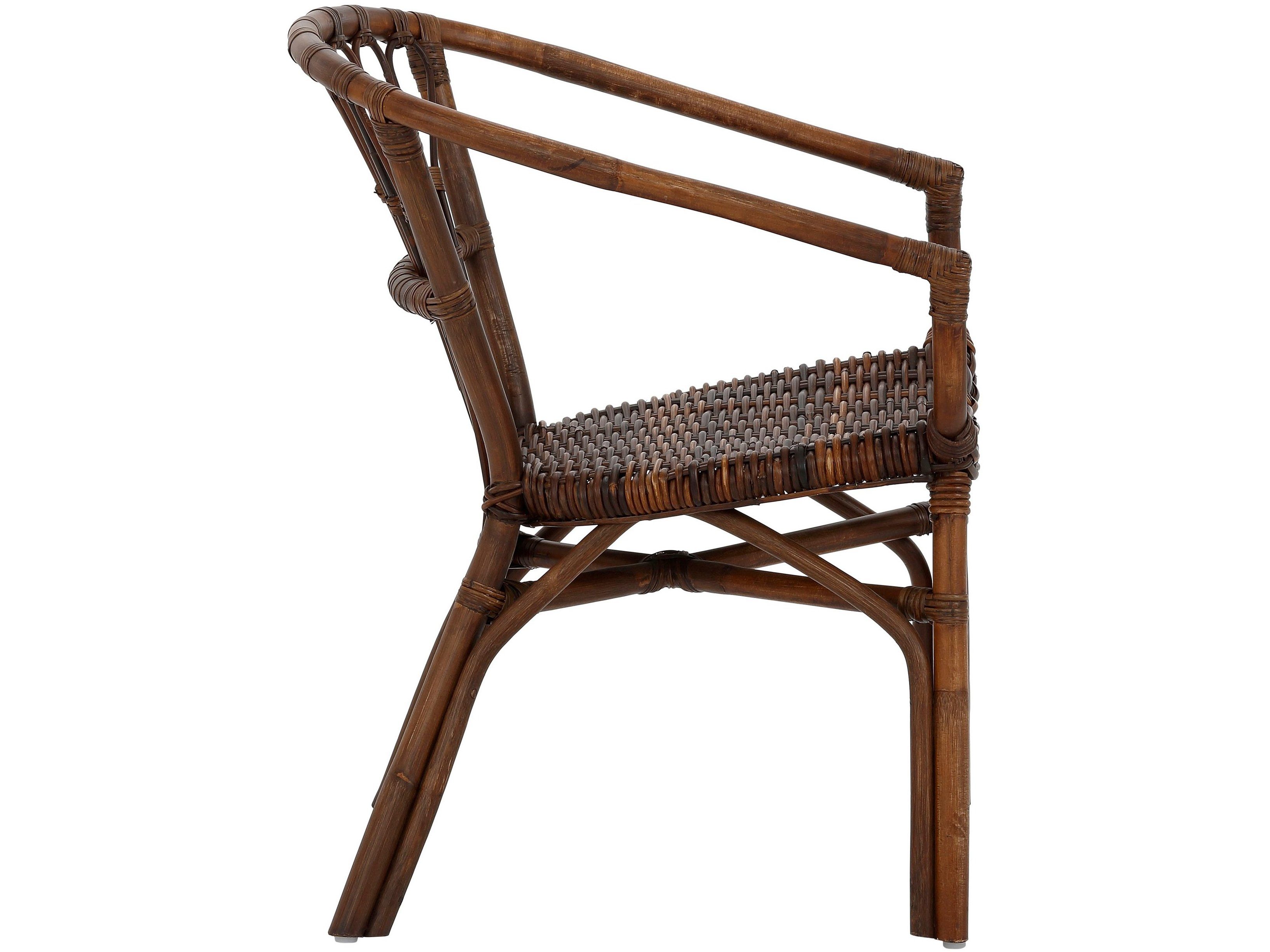 loft24 Rattanstuhl Kello (Set, 2 St), Rattangeflecht im maritimen Stil