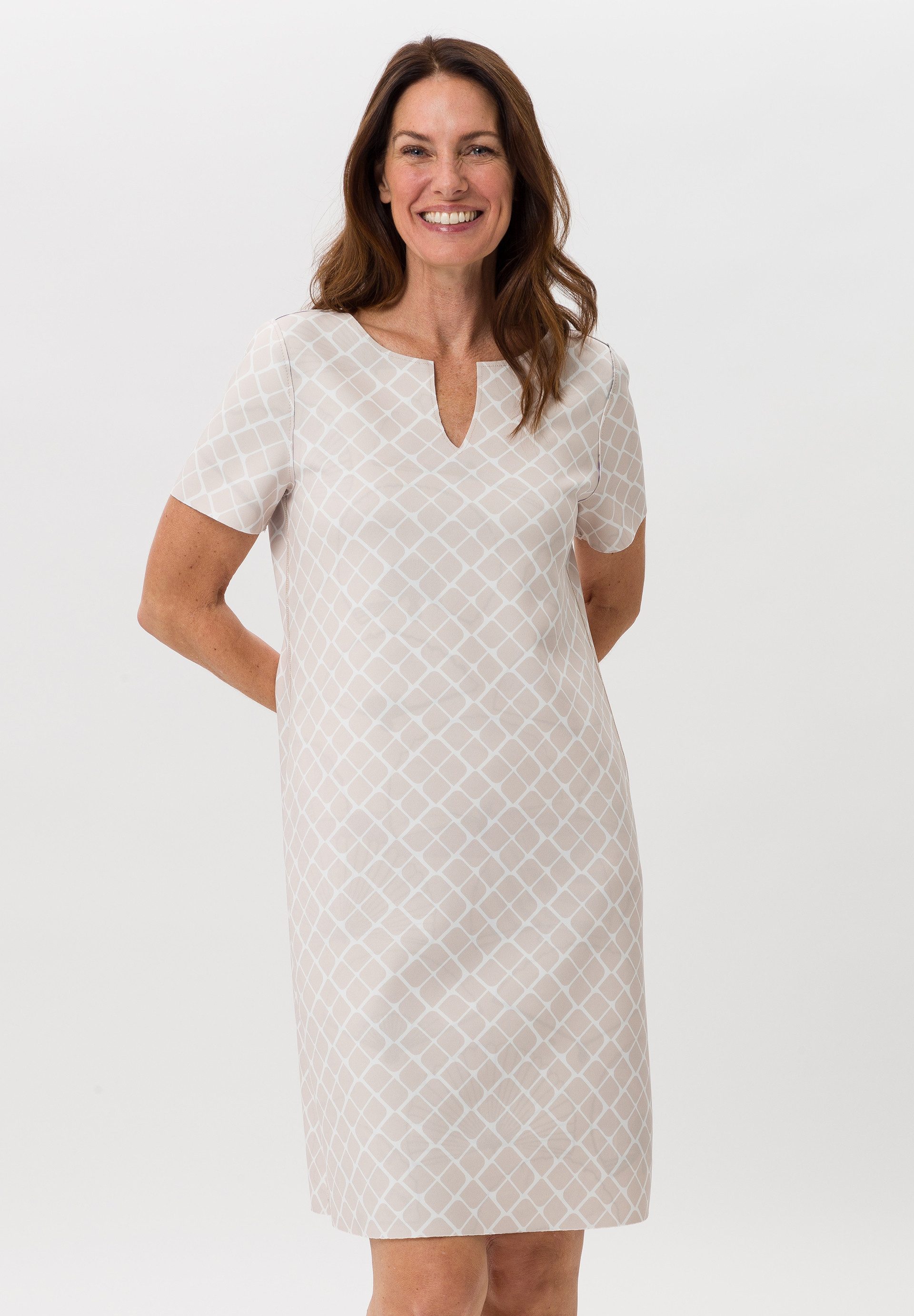 TUZZI Jerseykleid mit asiatischem Fächerprint