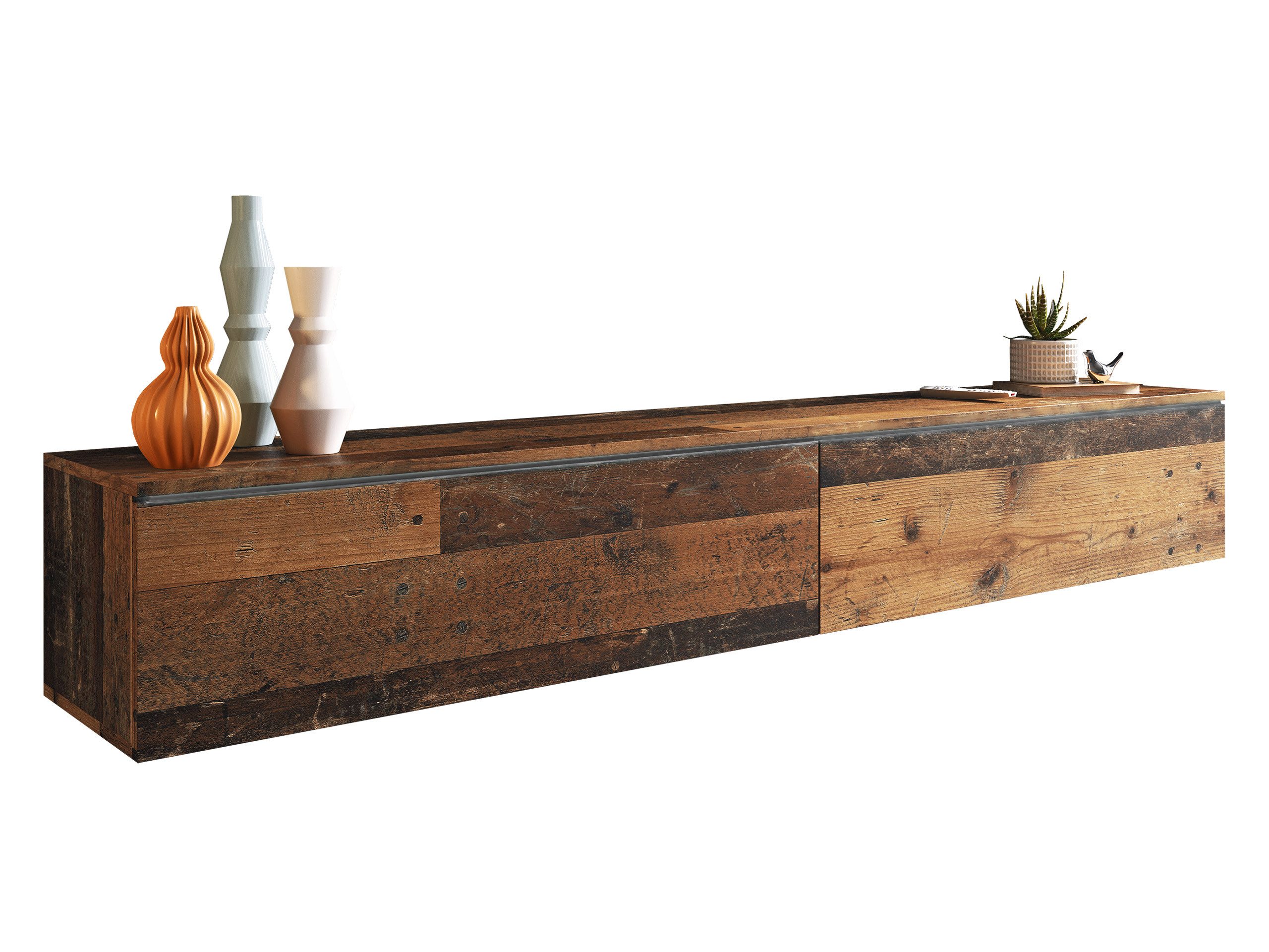 MIRJAN24 TV-Schrank D180 (mit zwei Klappen) LED Beleuchtung als Option, 180 günstig online kaufen