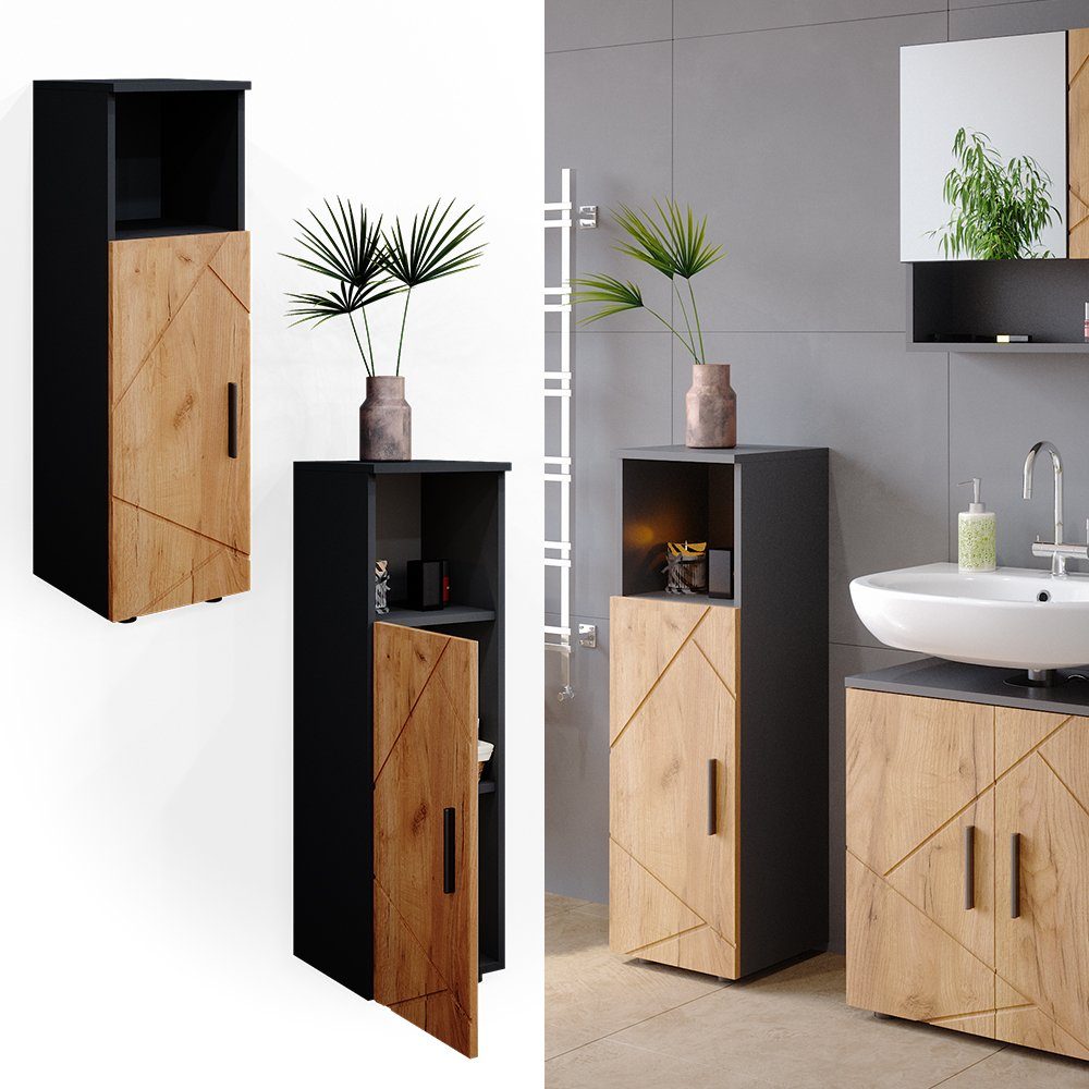 Vicco Midischrank Irma, Anthrazit/Eiche, 30 x günstig online kaufen