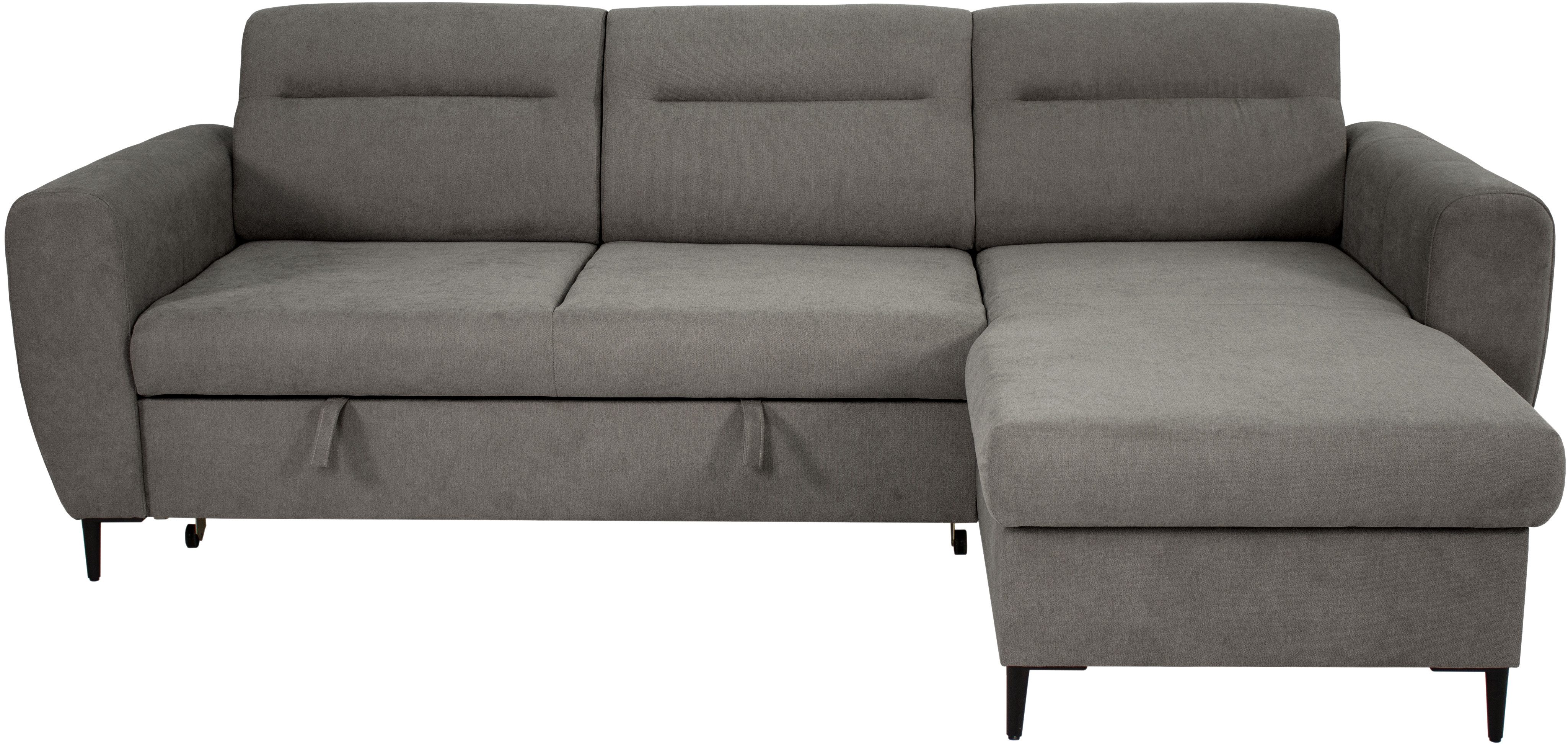 Trends by HG Ecksofa Bella L-Form, B: 248 cm, mit Bettfunktion & Bettkasten