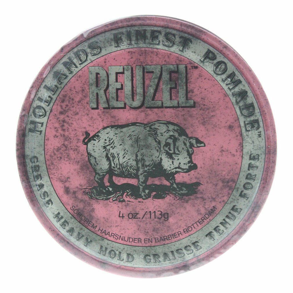 Reuzel Haarstyling-Liquid Pink Heavy Hold Grease Pomade 113 g