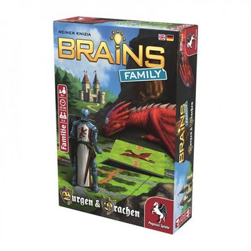 Pegasus Spiele Spiel, Brains Family - Burgen & Drachen