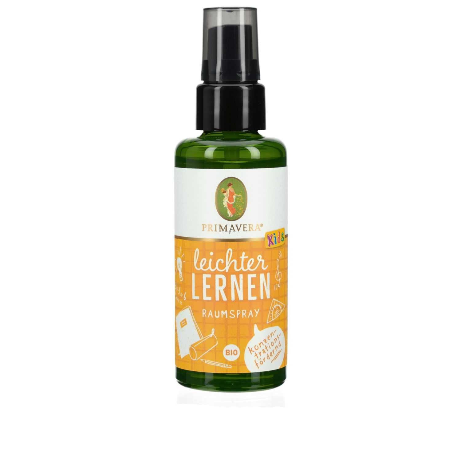 Primavera Life GmbH Raumduft LEICHTER lernen Raumspray Bio 50ml