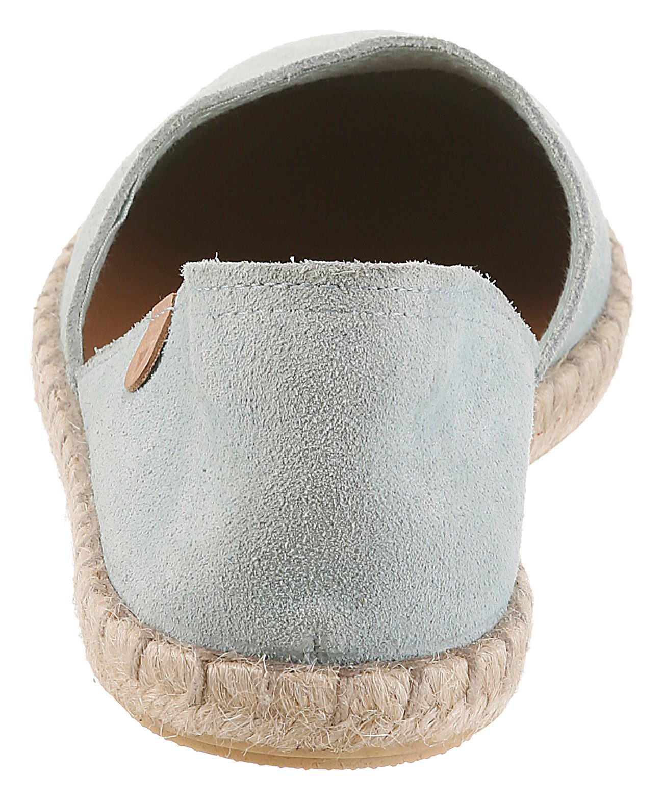 VERBENAS Espadrille Strandschuh, Sommerschuh, Loafer aus Veloursleder