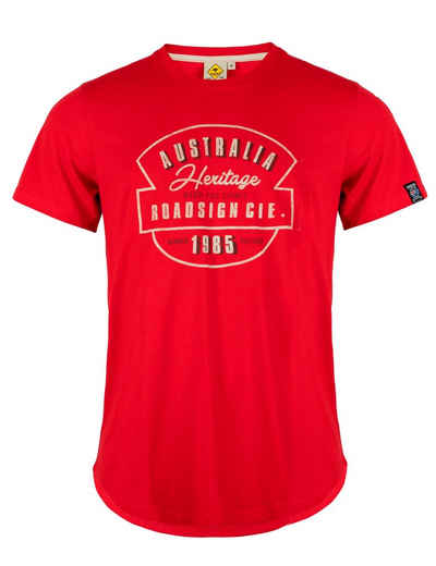 ROADSIGN australia T-Shirt Heritage (1-tlg) Shirt mit Logo-Aufdruck - Must-Have aus hochwertiger Baumwolle