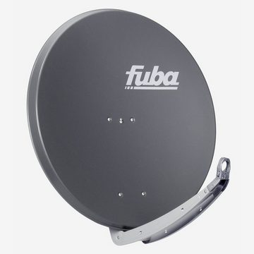 fuba Fuba DAA 850 A Sat Schüssel Anthrazit Deluxe LNB Quad 8x F-Stecker SAT-Antenne