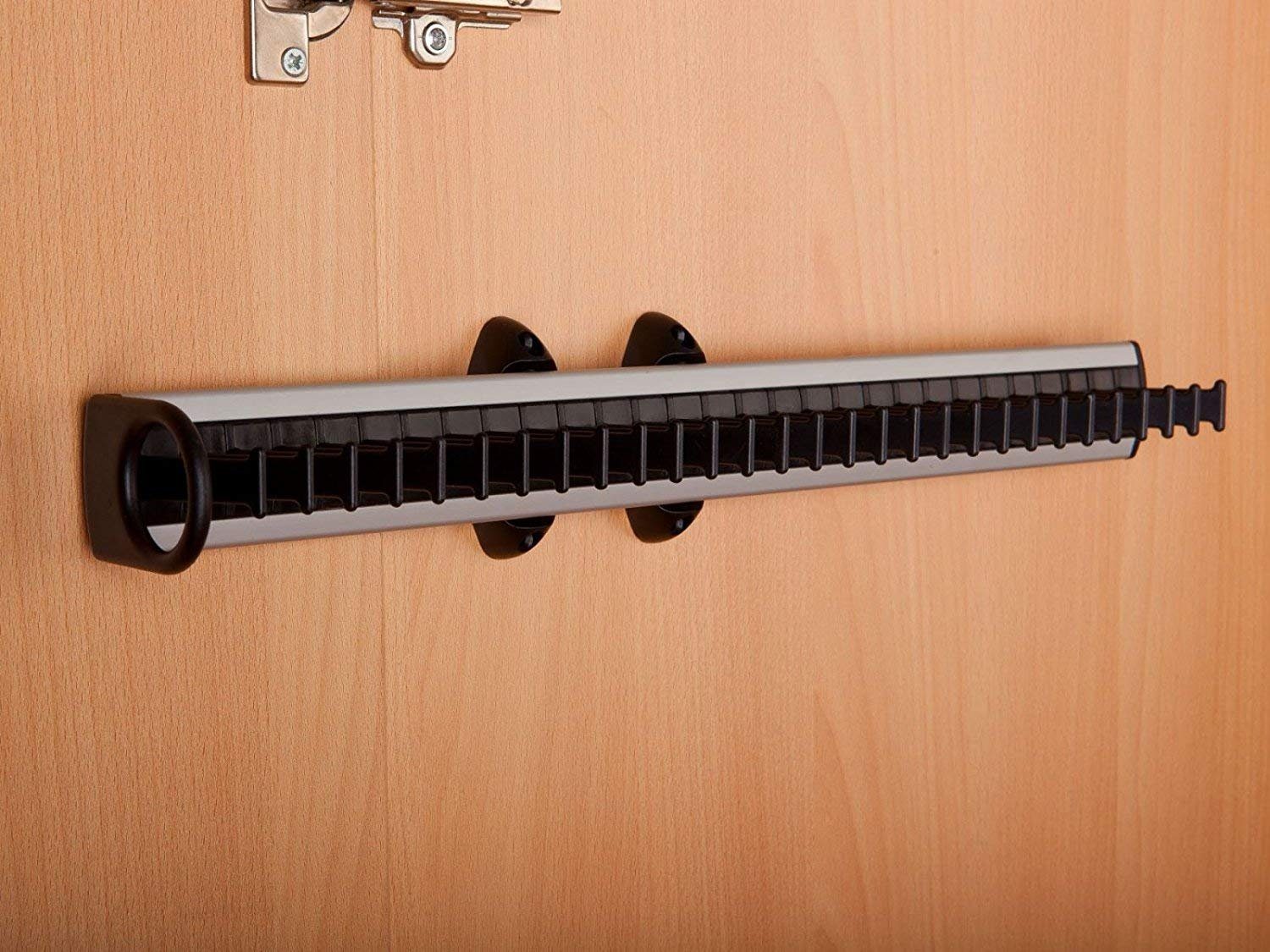 SO-TECH® Krawattenhalter White-Line Ausziehbarer Krawatten- Gürtelhalter, versch. Aus (1 St), links und rechts verwendbar