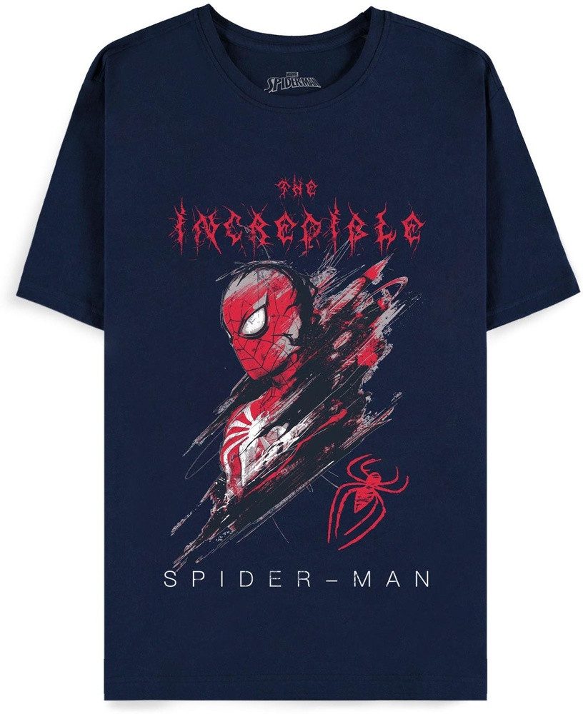 Spiderman T-Shirt Spider-Man - The Incredible Men's Short Sleeved T-shirt