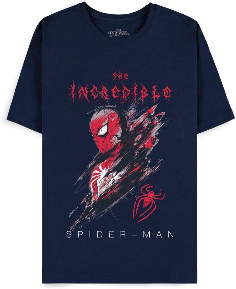 Spiderman T-Shirt Spider-Man - The Incredible Men's Short Sleeved T-shirt