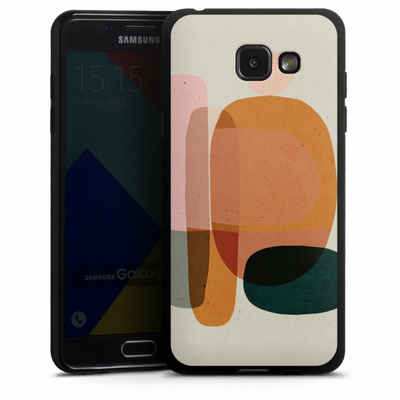 DeinDesign Handyhülle Farbe bunt Abstrakt Abstract Blush, Samsung Galaxy A5 (2016) Silikon Hülle Bumper Case Handy Schutzhülle