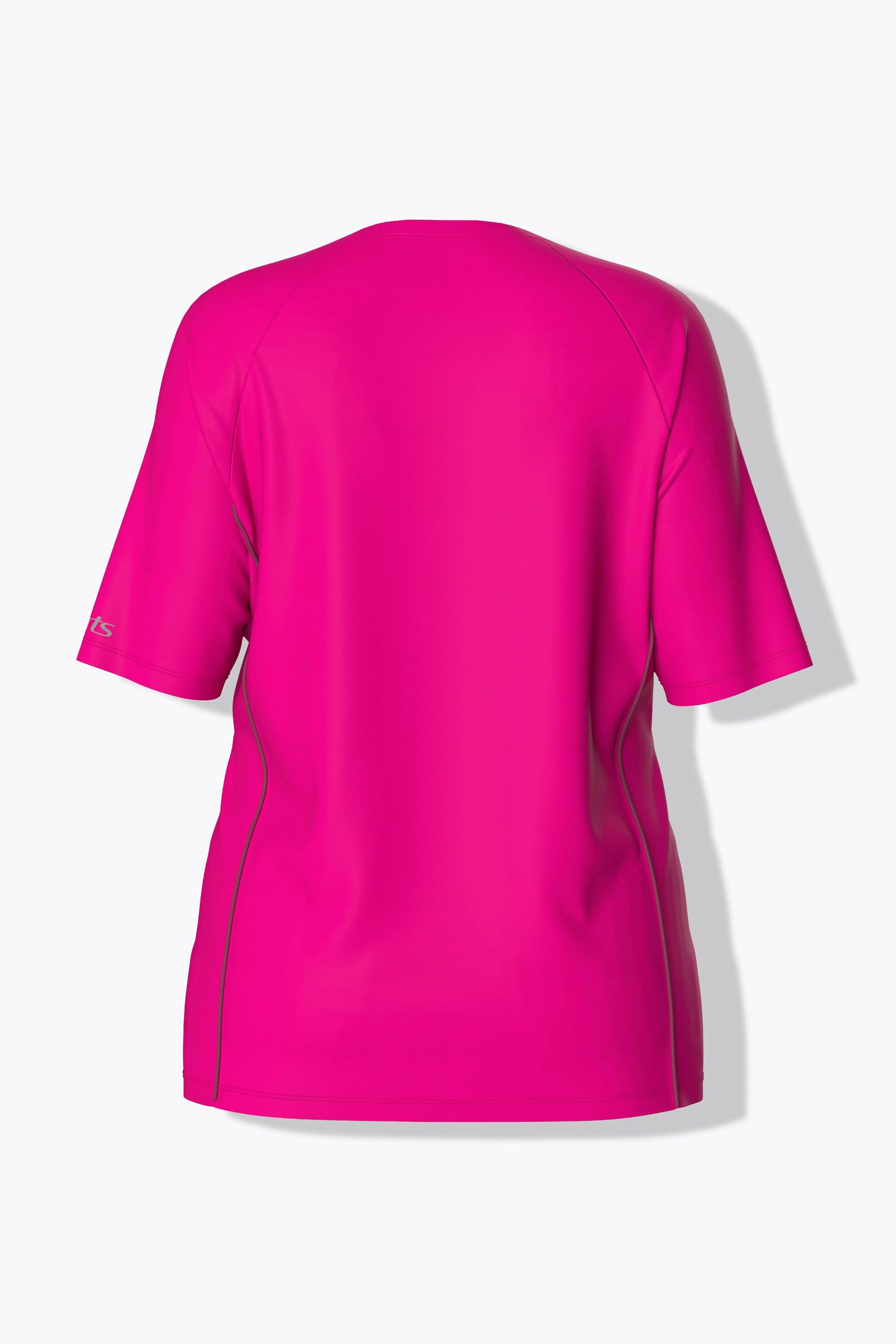 Ulla Popken T-Shirt T-Shirt V-Ausschnitt Halbarm – Bild 4 von 5