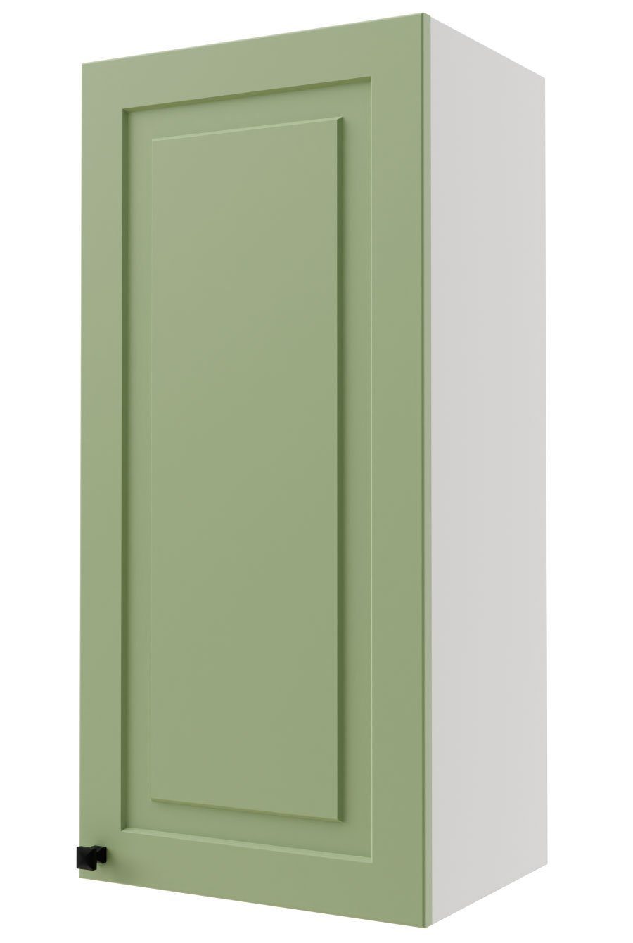 6004 Klapphängeschrank matt (Rimini) Korpusfarbe Feldmann-Wohnen Rimini und 1-türig RAL wählbar 45cm Front- blaugrün