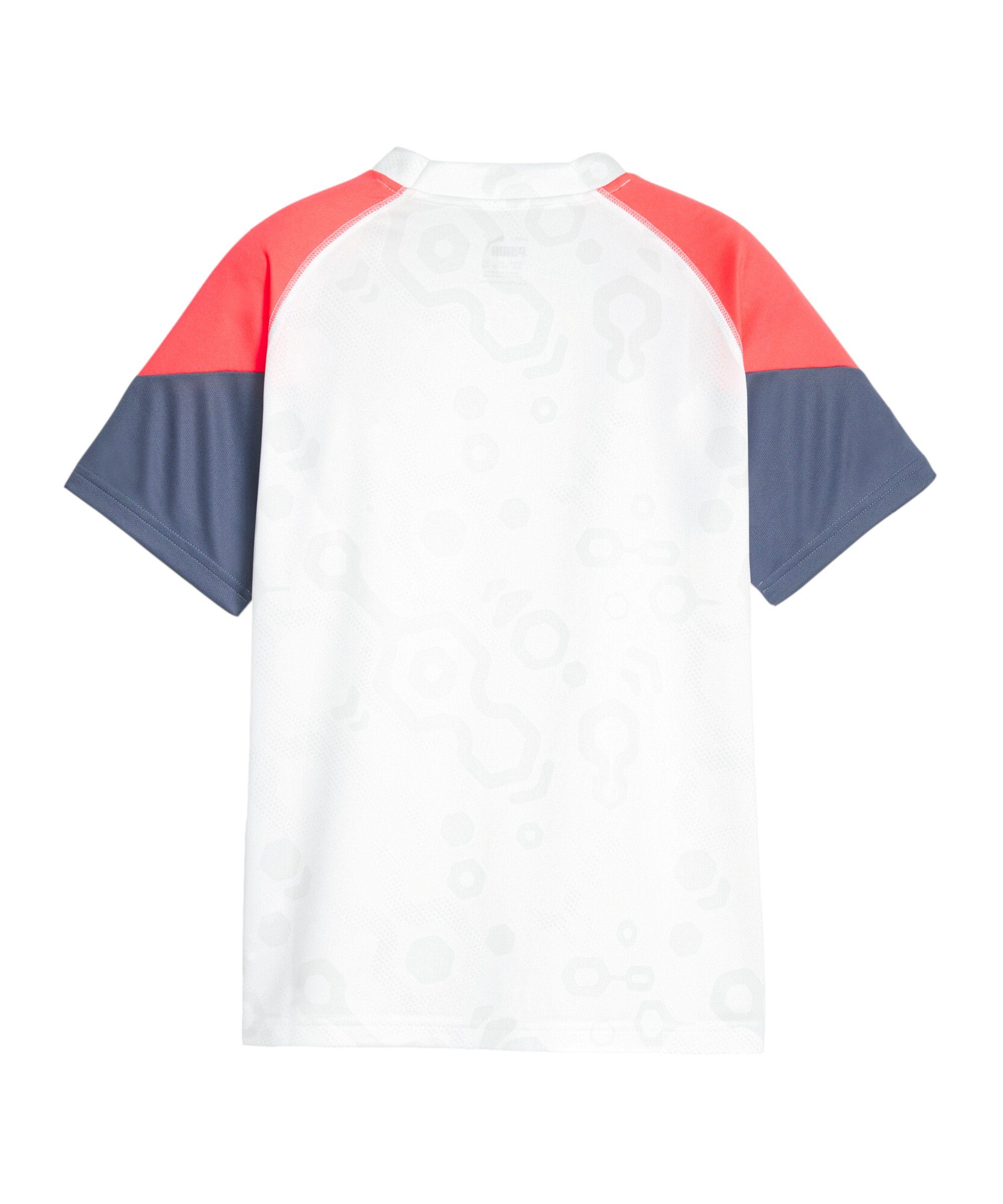 PUMA T-Shirt PUMA individualCUP Trikot Kids Weiß Polyester