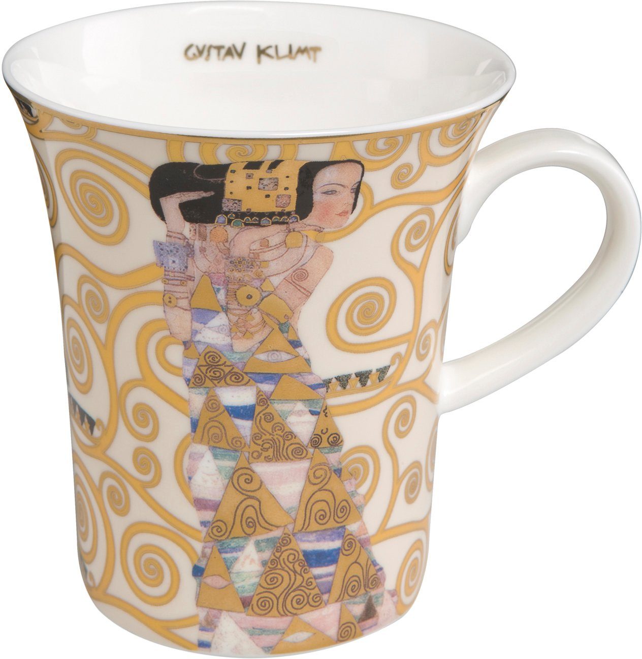 Goebel Becher Die Erwartung Artis Orbis Gustav Klimt, Fine China-Porzellan,  Mit Liebe zum Detail gestaltet