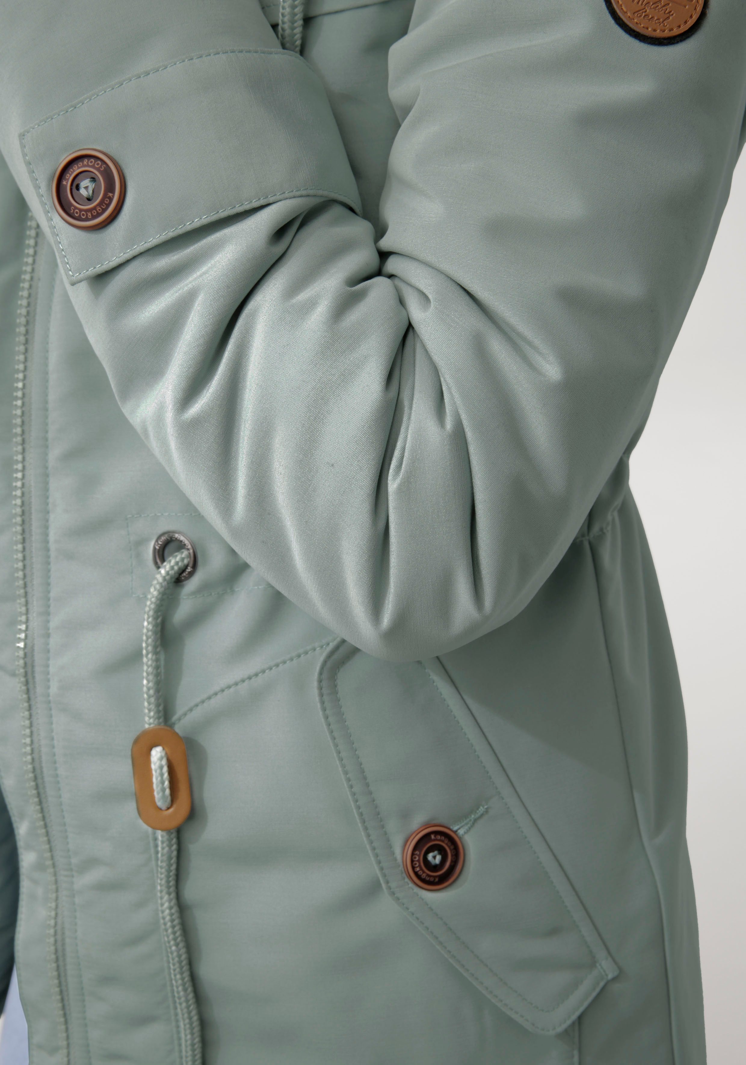 KangaROOS Winterjacke mit Fleece-Fütterung