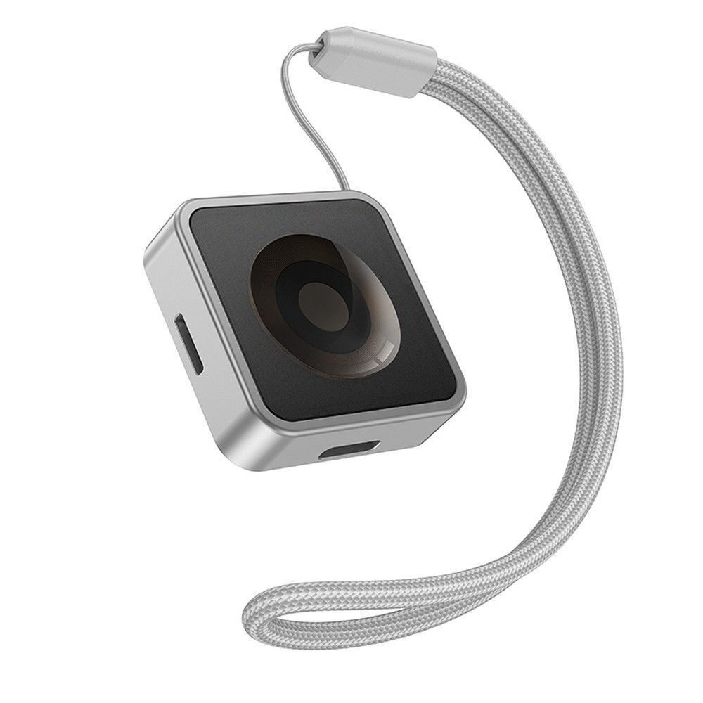 hoco. Magnetisches Ladegerät USB-C - Schlüsselanhänger kompatibel mit Watch Induktions-Ladegerät