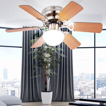 etc-shop Deckenventilator, Decken Lampe Ventilator Kühler Lüfter Leuchte Klima