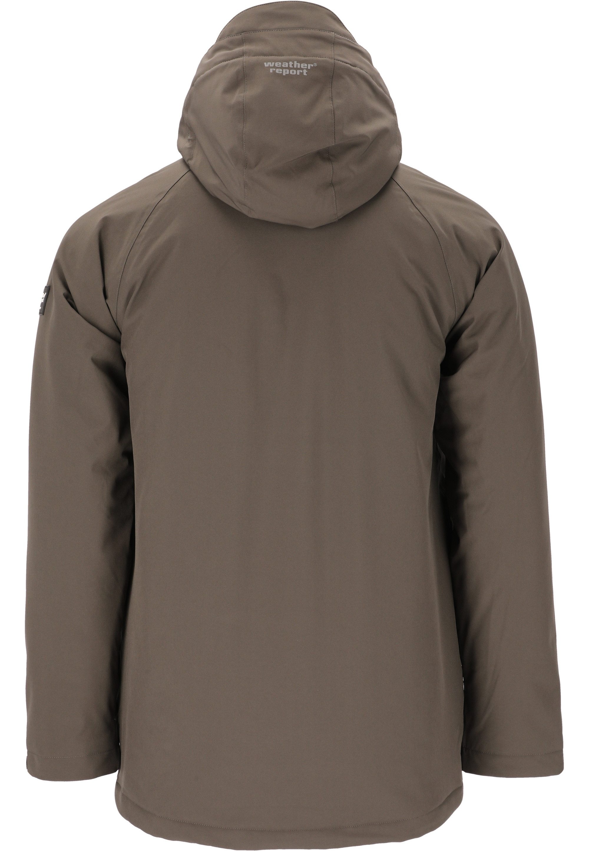 WEATHER REPORT Outdoorjacke Brennt mit wasserabweisender Membran