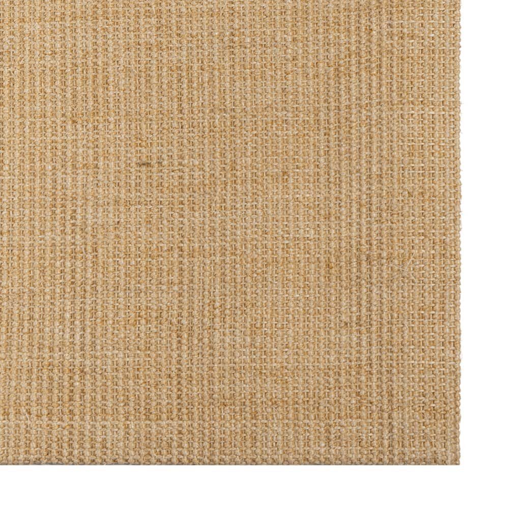 vidaXL Teppich Teppich Natur Sisal 80x100 cm, Rechteckig günstig online kaufen