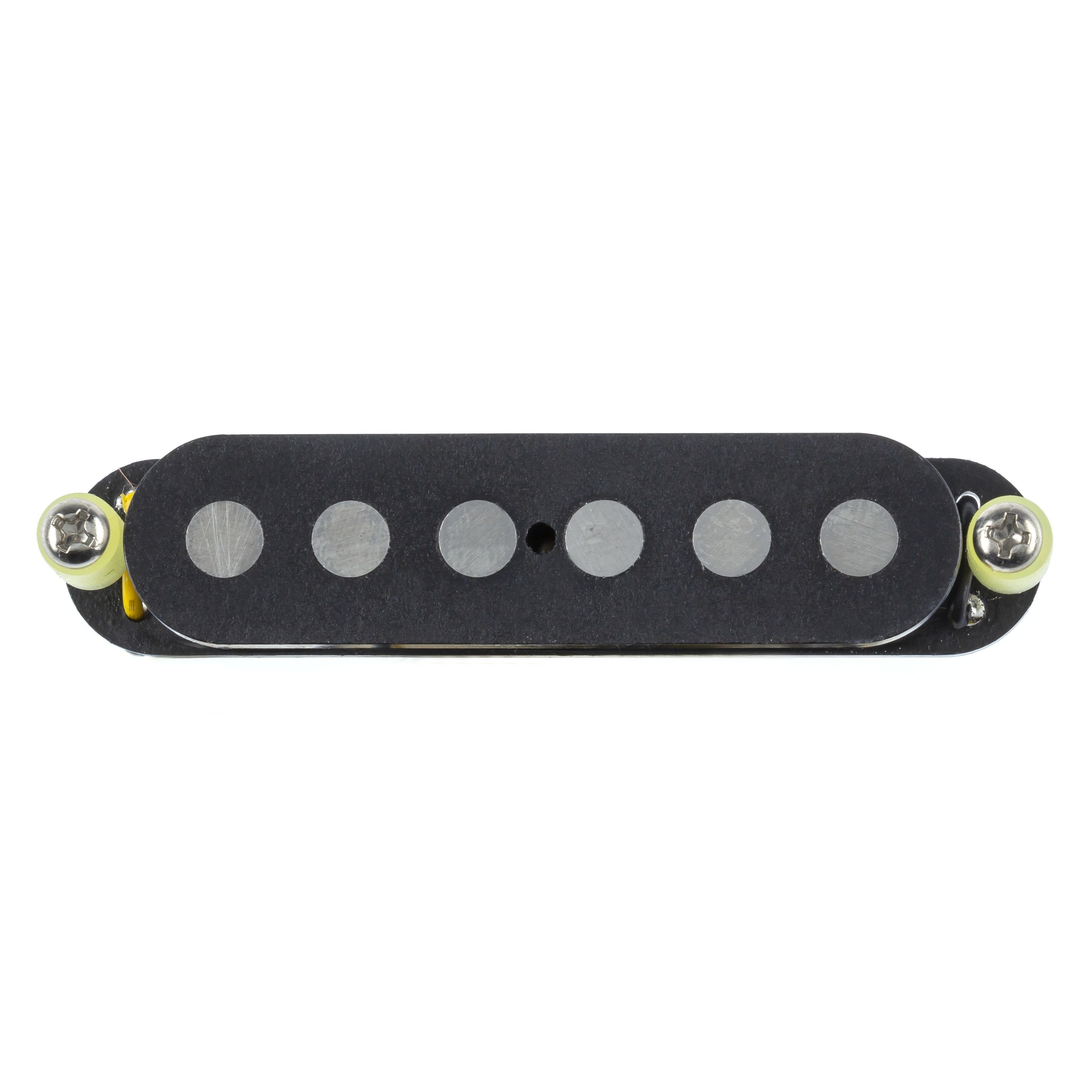 Roswell Pickups Tonabnehmer, (E-Gitarre Tonabnehmer, Single-Coil), NS6-C XL-Mag Single Coil Black Middle - Single Coil Tonabnehmer für