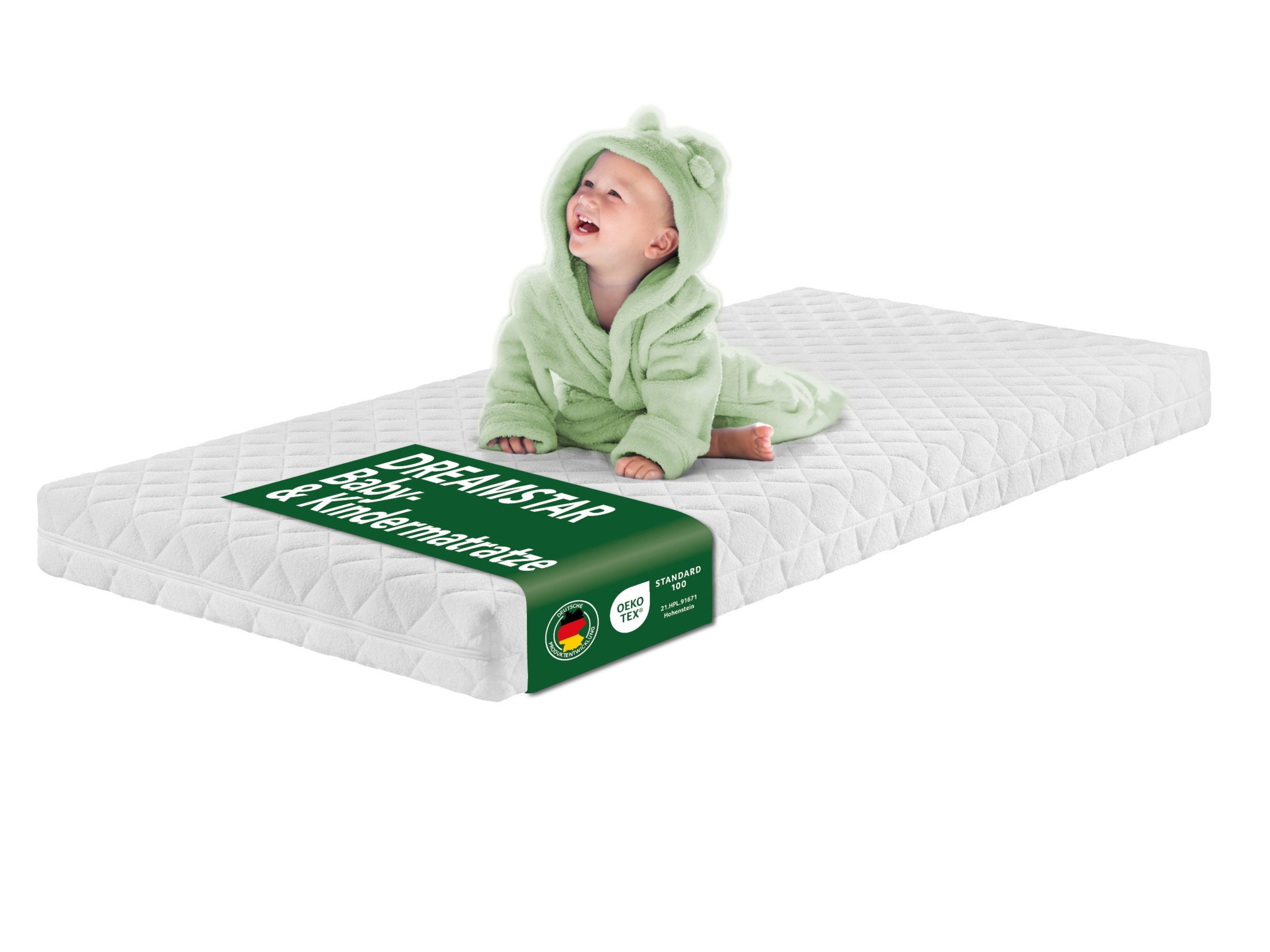 Kindermatratze Ergo Kids Babymatratze in 60x120 und 70x140 cm, ohne Spannbe günstig online kaufen
