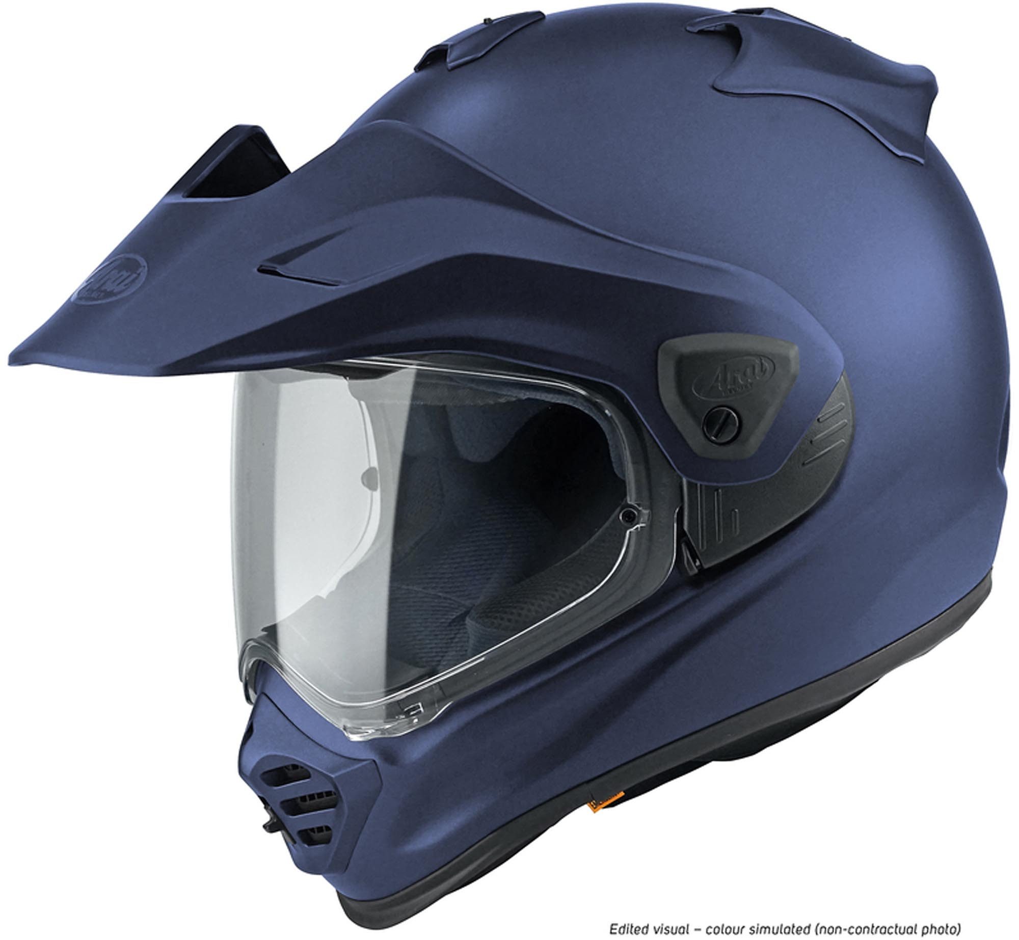 Arai Motocrosshelm Tour-X5 Enduro Helm, vorbereitet für Kommunikationssystem,Notfallsystem-Polsterung (EQ