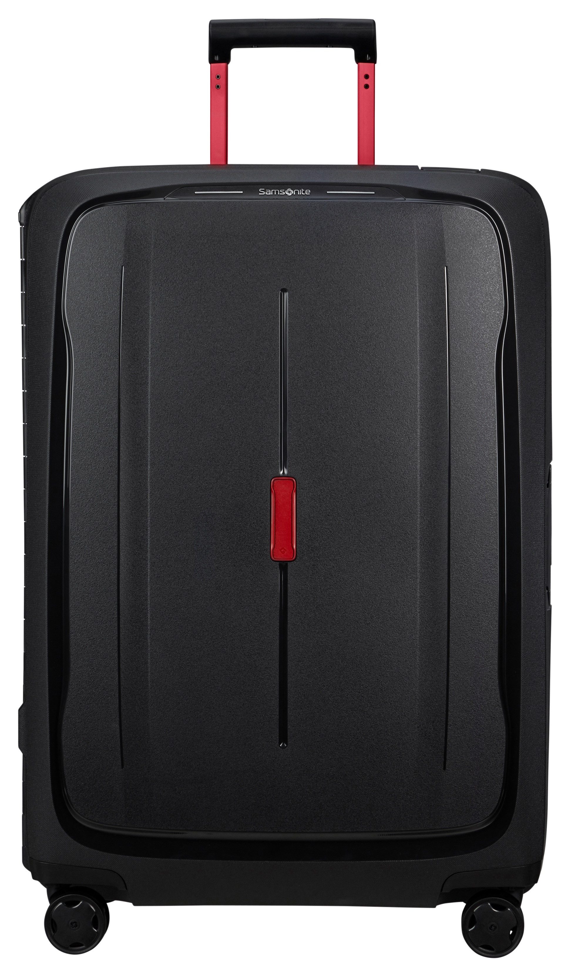 Samsonite Hartschalen-Trolley ESSENS, verschiedene Größen und Farben, 4 Rollen, mit robustem Polypropylen-Gehäuse, mit mehreren Fächern