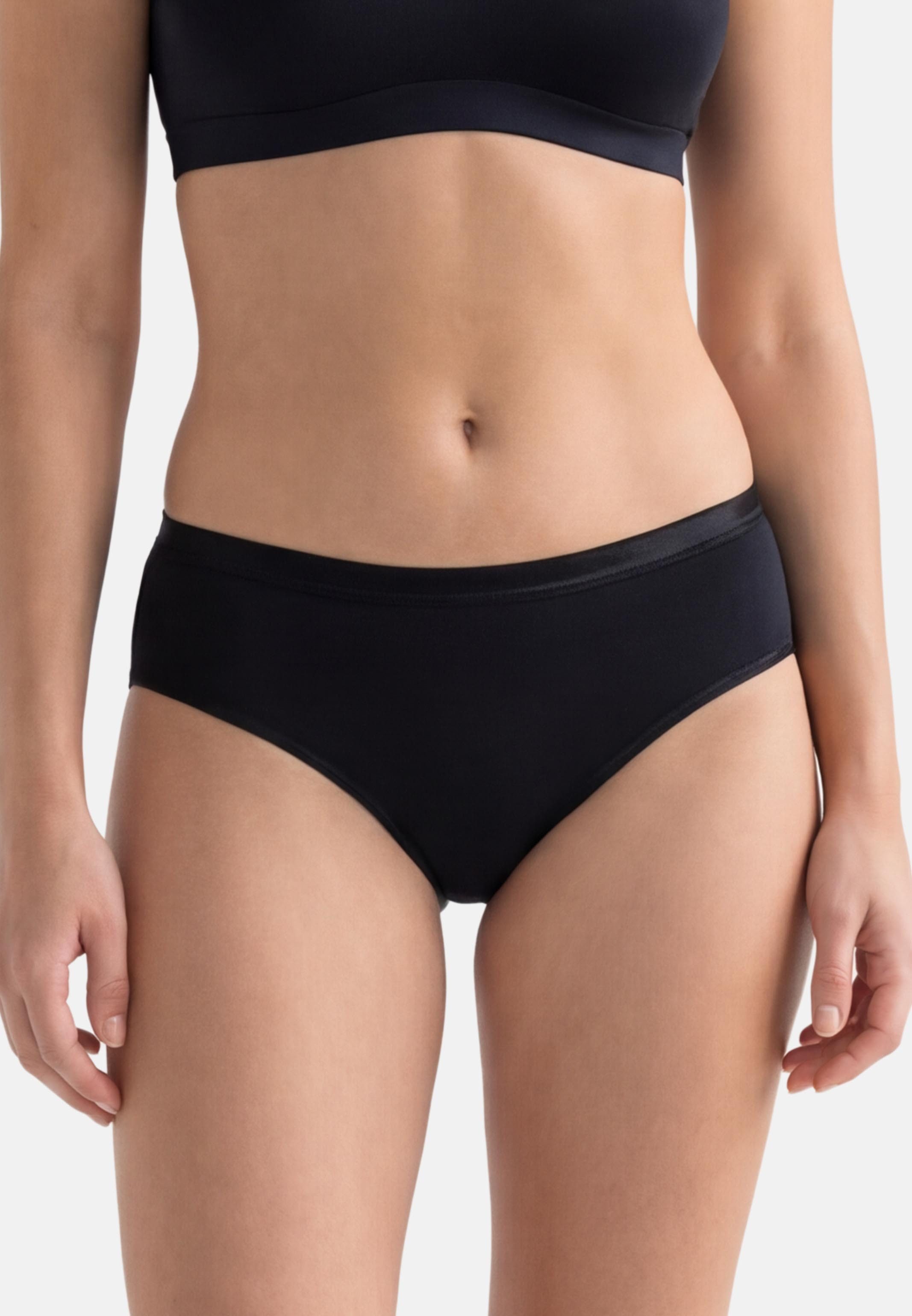 conta Hüftslip 6er Pack Modal (Spar-Set, 6-St) Hüftslip - Blickdicht - Formstabile Qualität, Angenehmes Tragegefühl