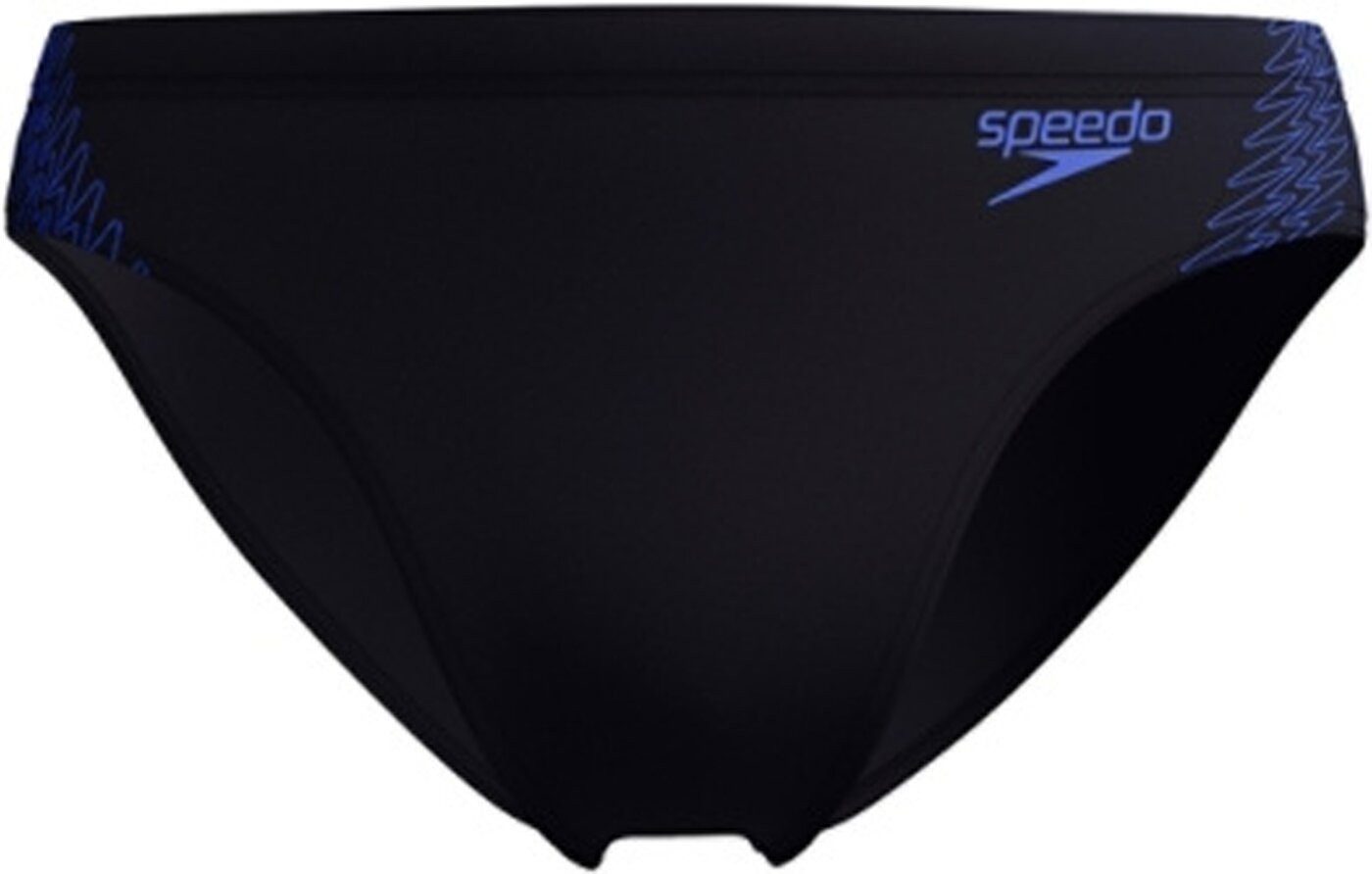 Speedo Badehose Mens Hyperboom Splice Brief Black/Cobalt Pop