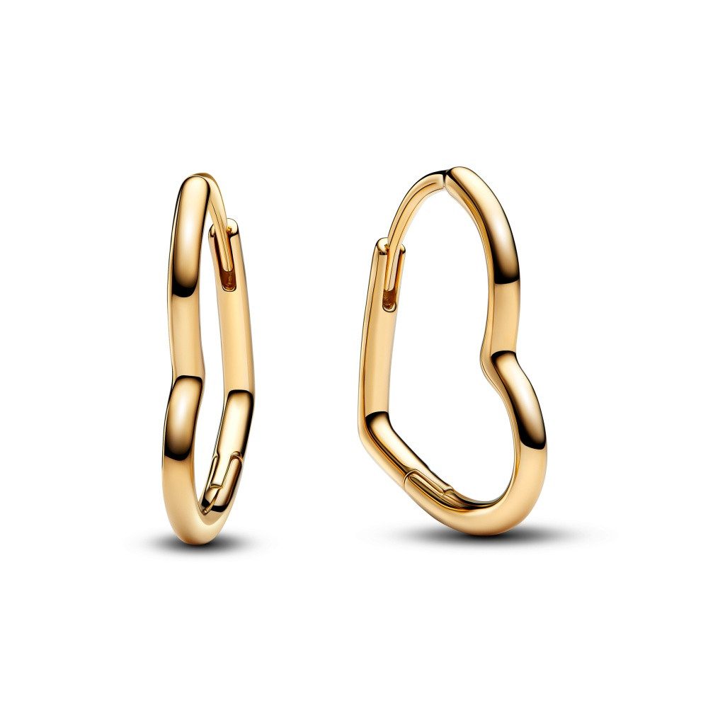 Pandora Paar Creolen Pandora Moments Asymmetrische Herz Creolen 268307C00