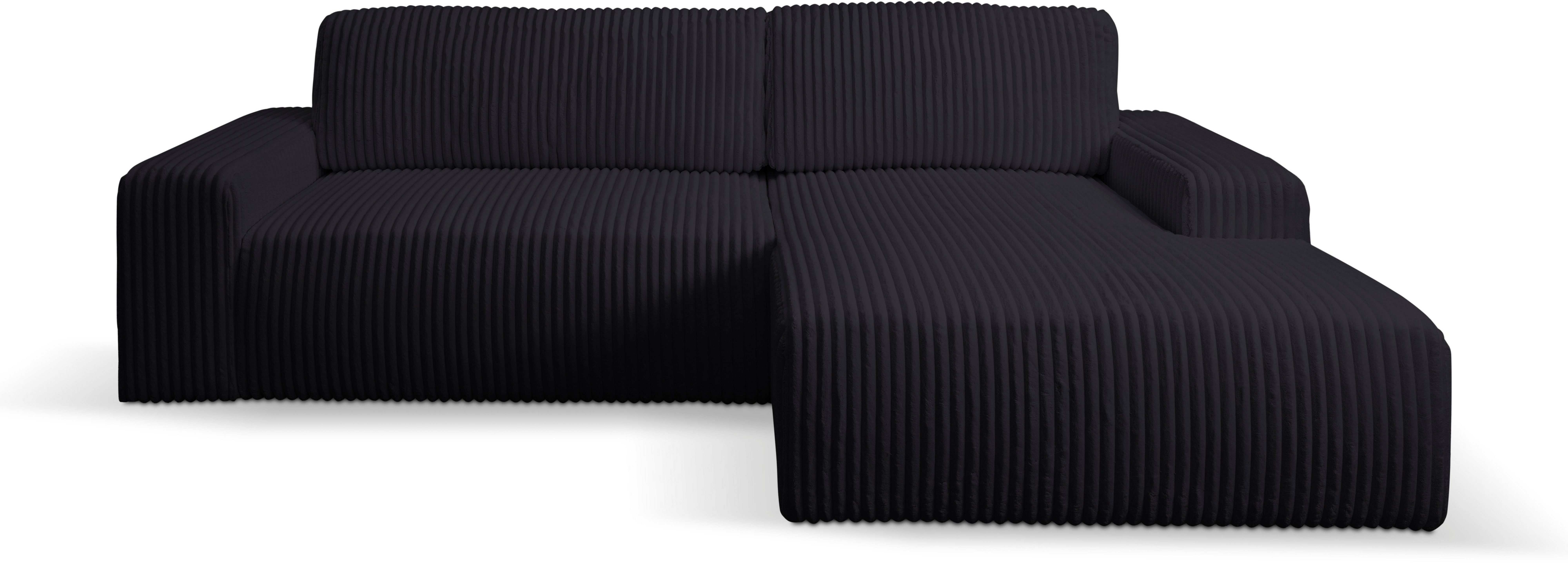 WERK2 Ecksofa Rotterdam-L, kuschelweicher Cord oder günstig online kaufen