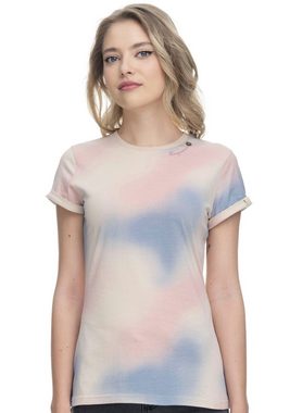 Ragwear T-Shirt FEYE OMBRE im Batik-Print-Design