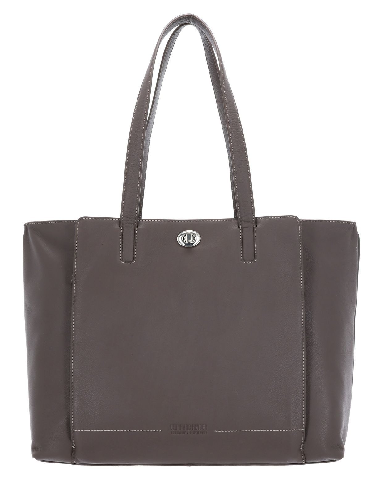 Leonhard Heyden Shopper Business Shopper 3 Fächer 7411 (Set, 2-tlg), aus echtem Rindsleder