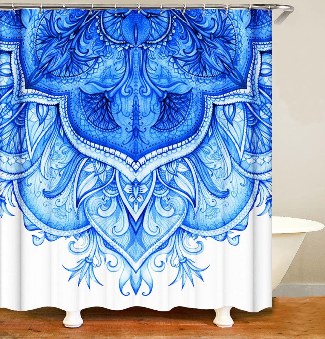 M&W DAS DESIGN Duschvorhang Shower curtains 180x200 Anti schimmel Waschbar bad vorhang