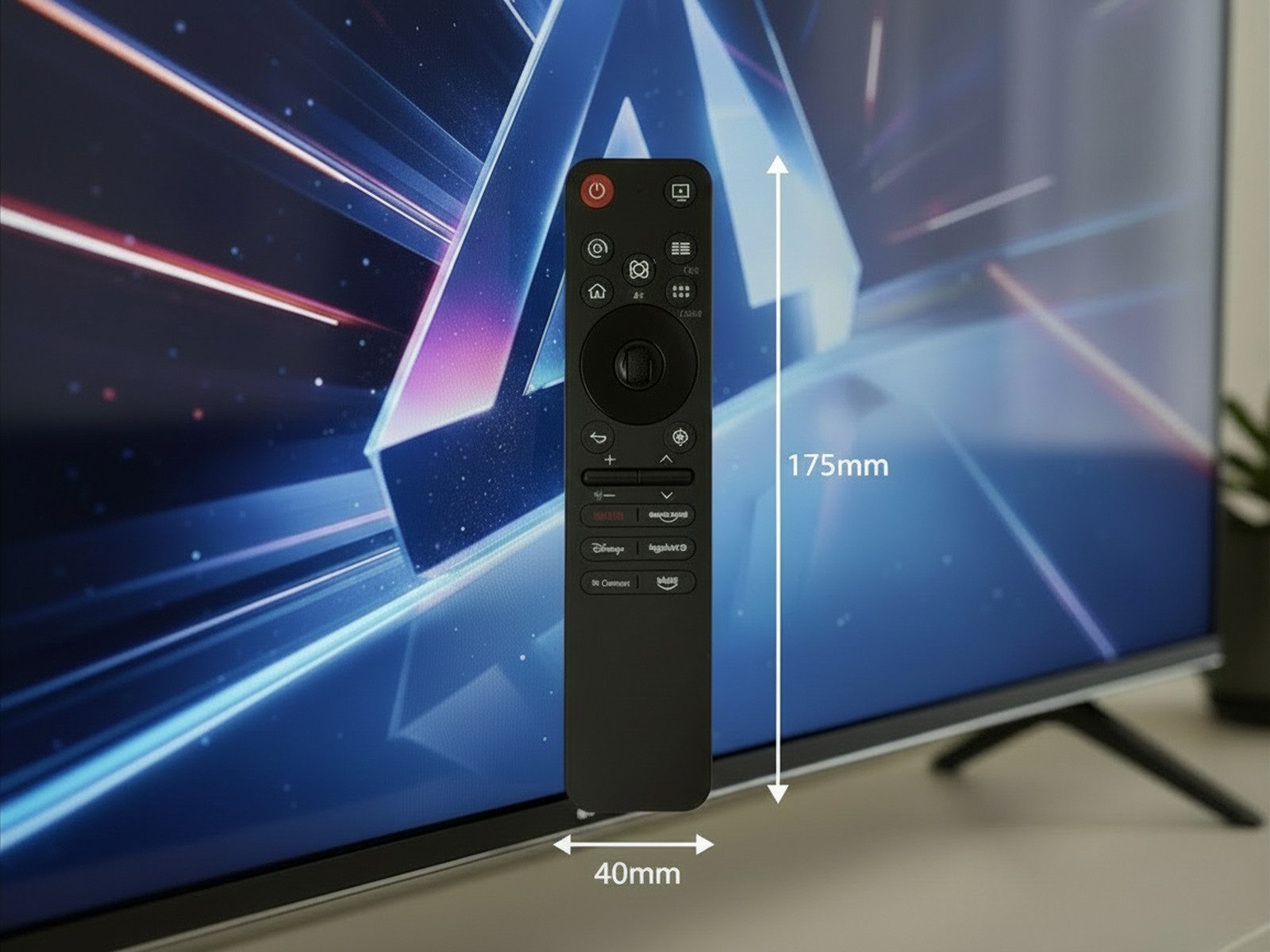azurano Ersatz für LG Magic Voice remote, MR25GA, AKB76046603 Universal-Smart-TV-Fernbedienung