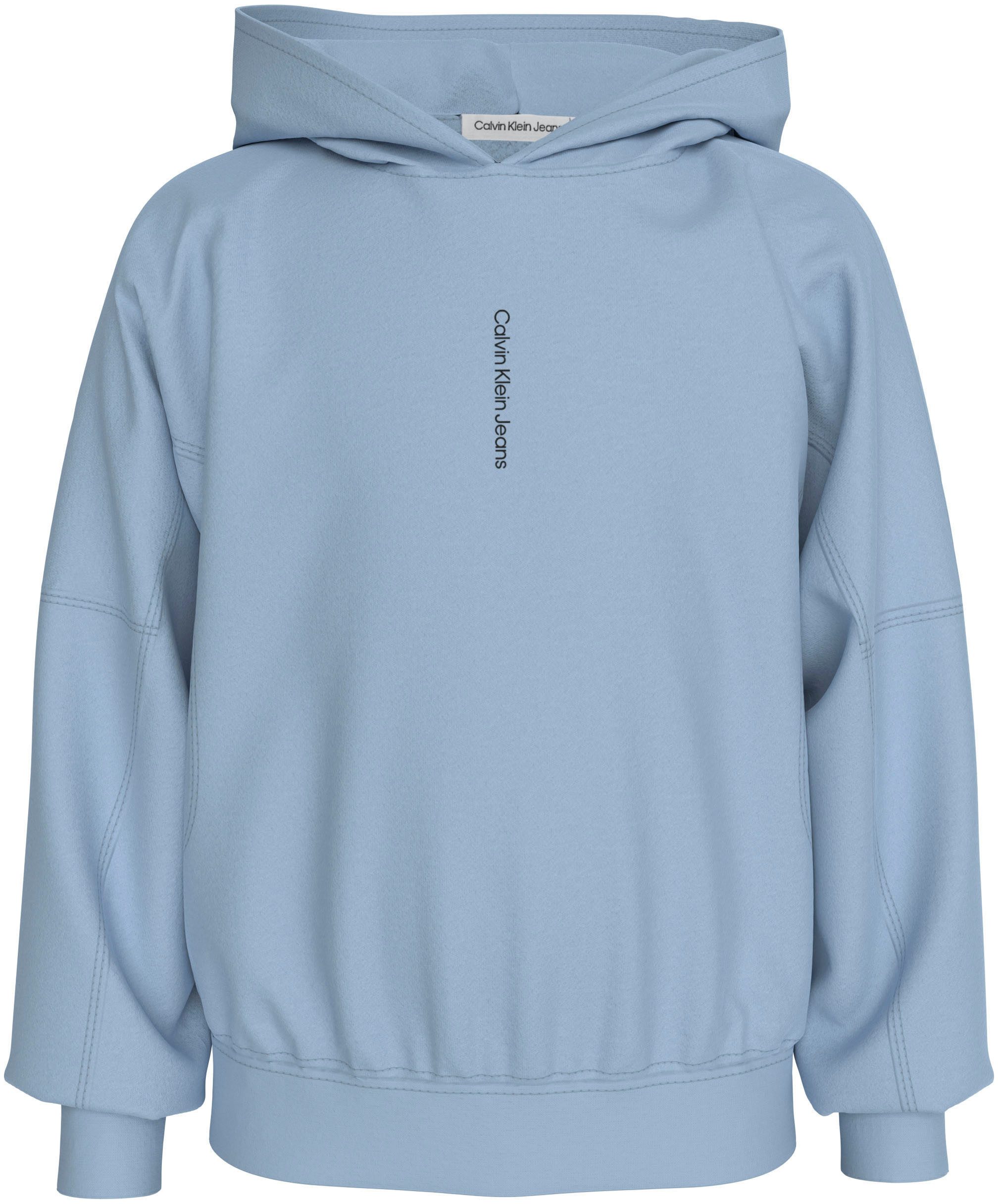 Calvin Klein Jeans Sweatshirt MINIMALISTIC LOGO FLEECE HOODIE für Kinder bis 16 Jahre