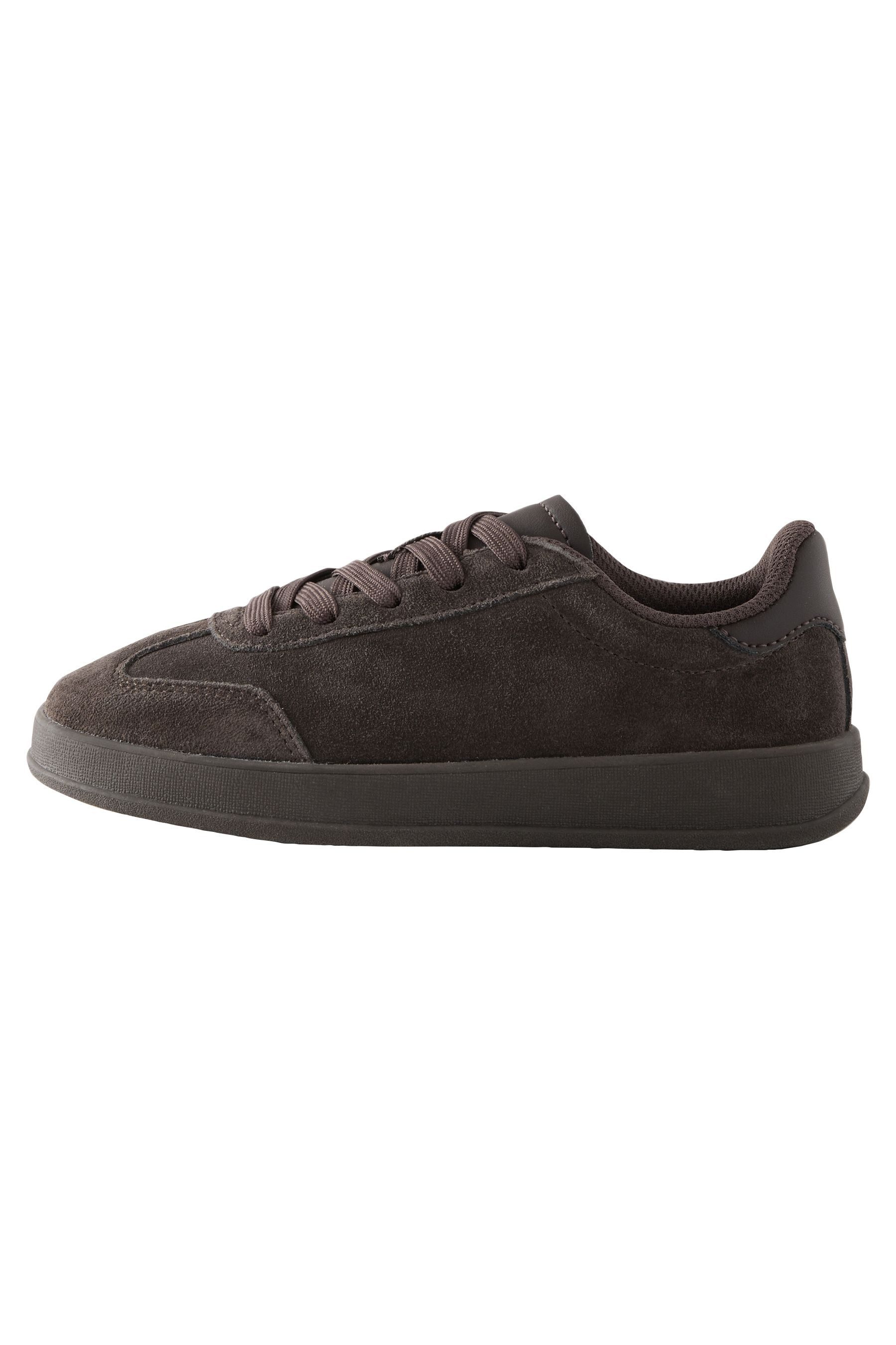 Elegante Schnürsneaker aus Veloursleder Schnürschuh