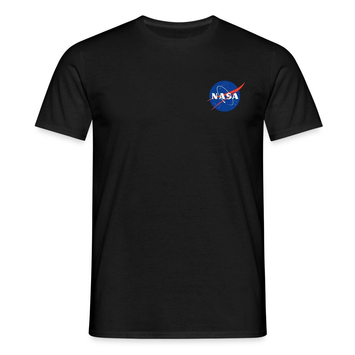 Spreadshirt T-Shirt NASA Klassisches Logo Als Brustlogo Männer T-Shirt (1-tlg)