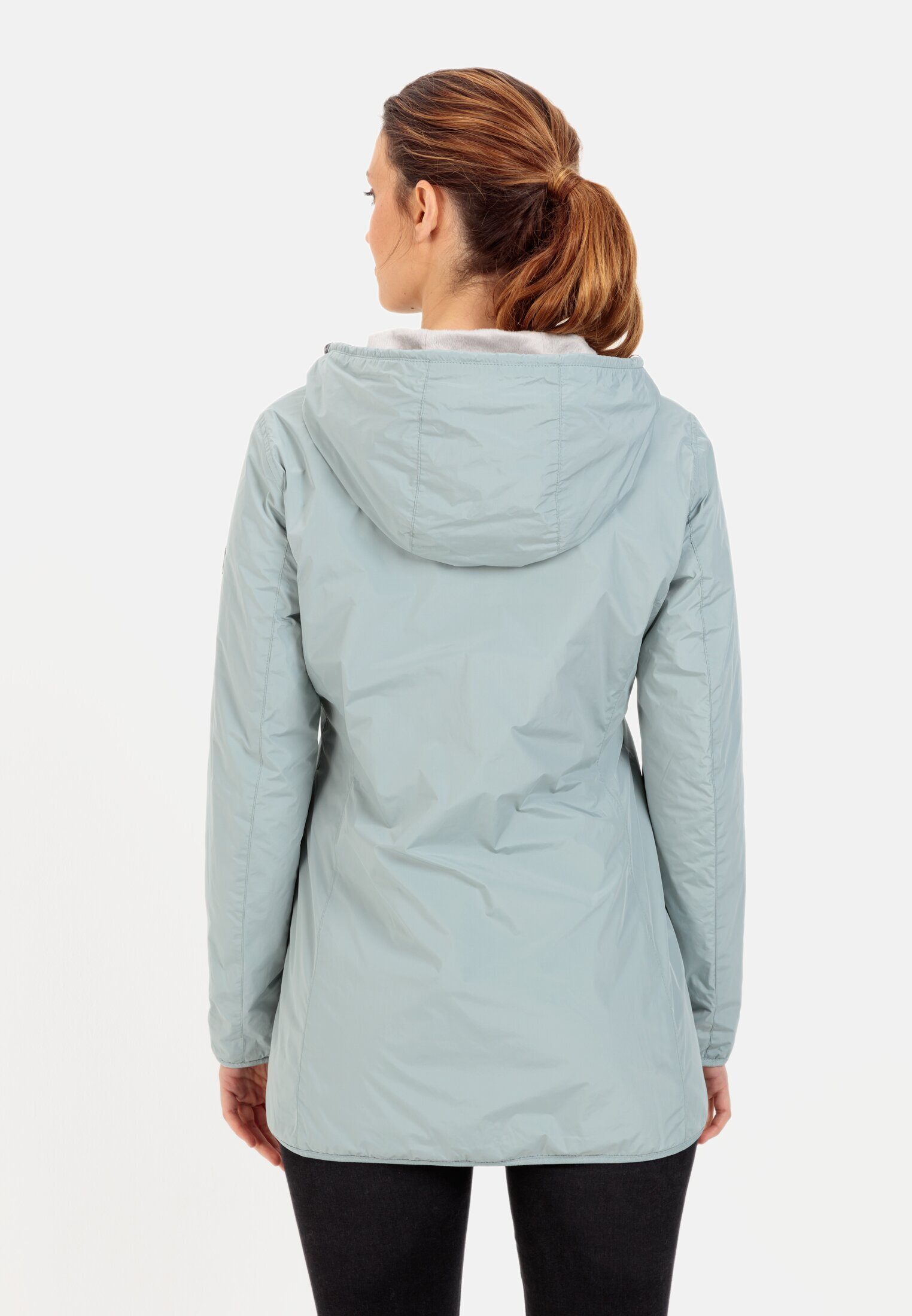 camel Blau-Grau active weichem Funktionsjacke mit Plüschfutter