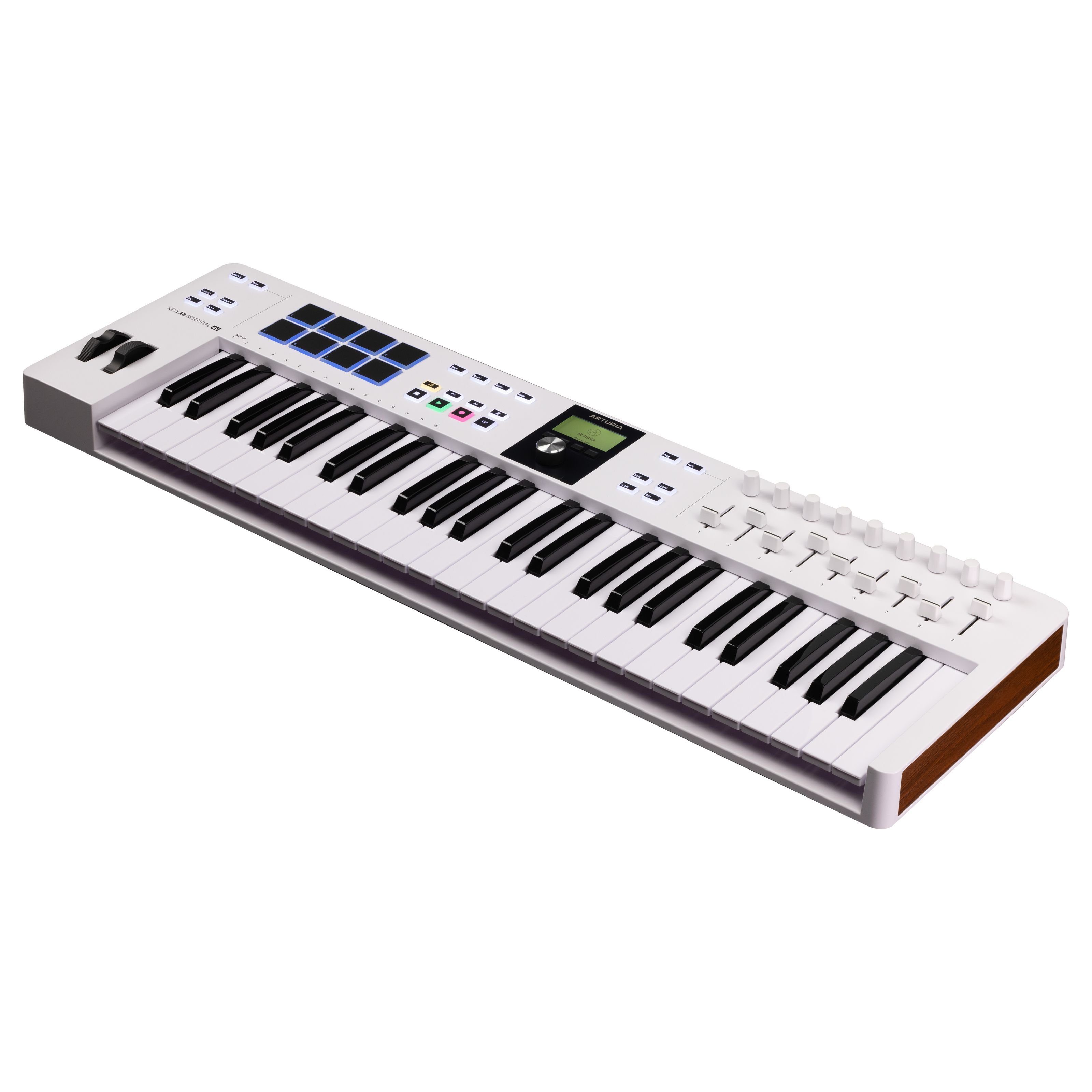 Arturia Masterkeyboard (Masterkeyboards, MIDI-Keyboard 49), KeyLab Essential 49 Mk3 White - Midi Keyboard